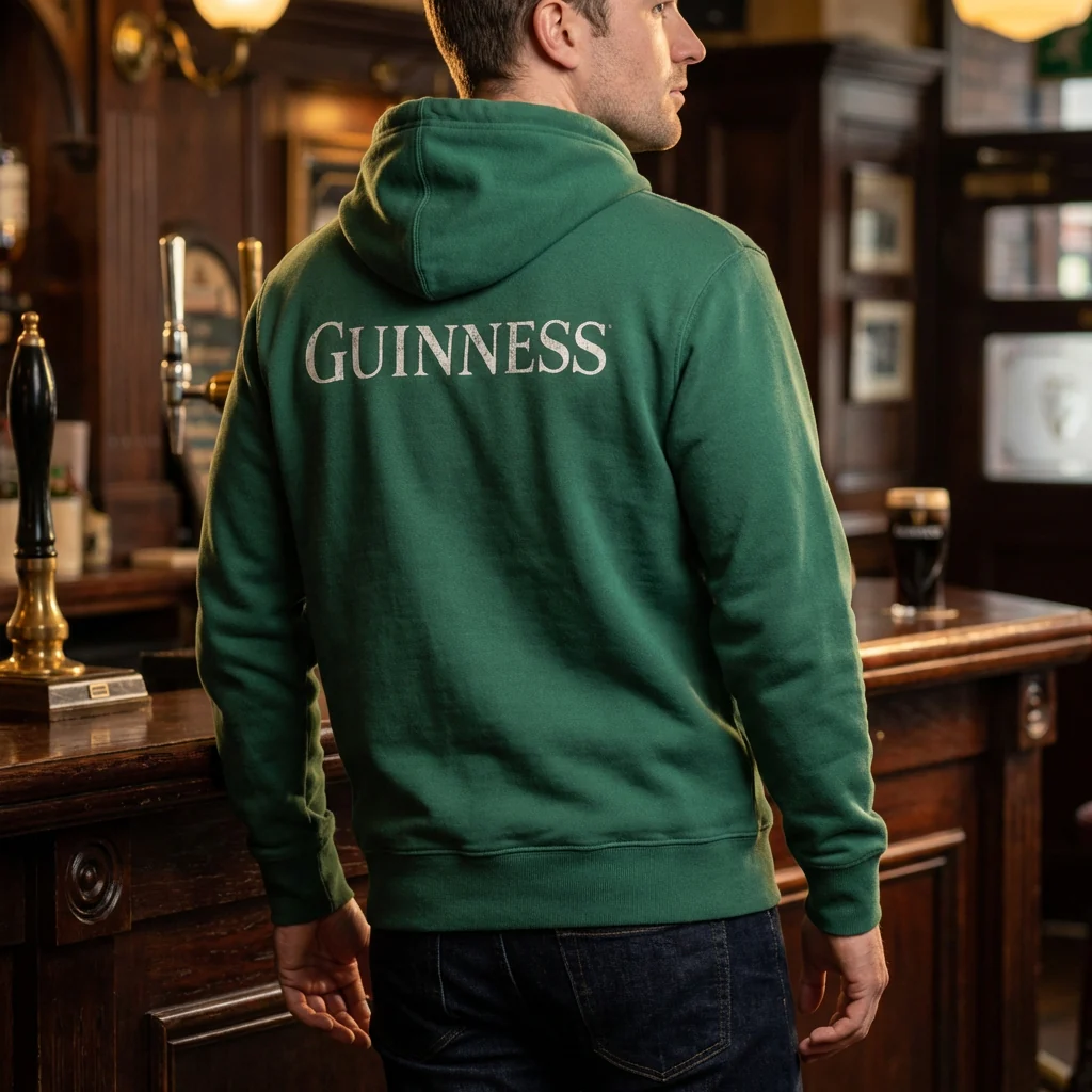 Evolution Harp Green Hoodie - Image 5