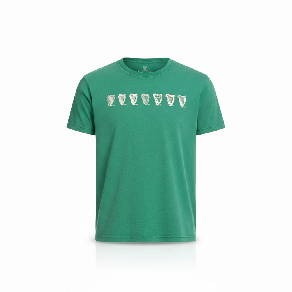 Green Evolution Harp Premium Tee - Image 2