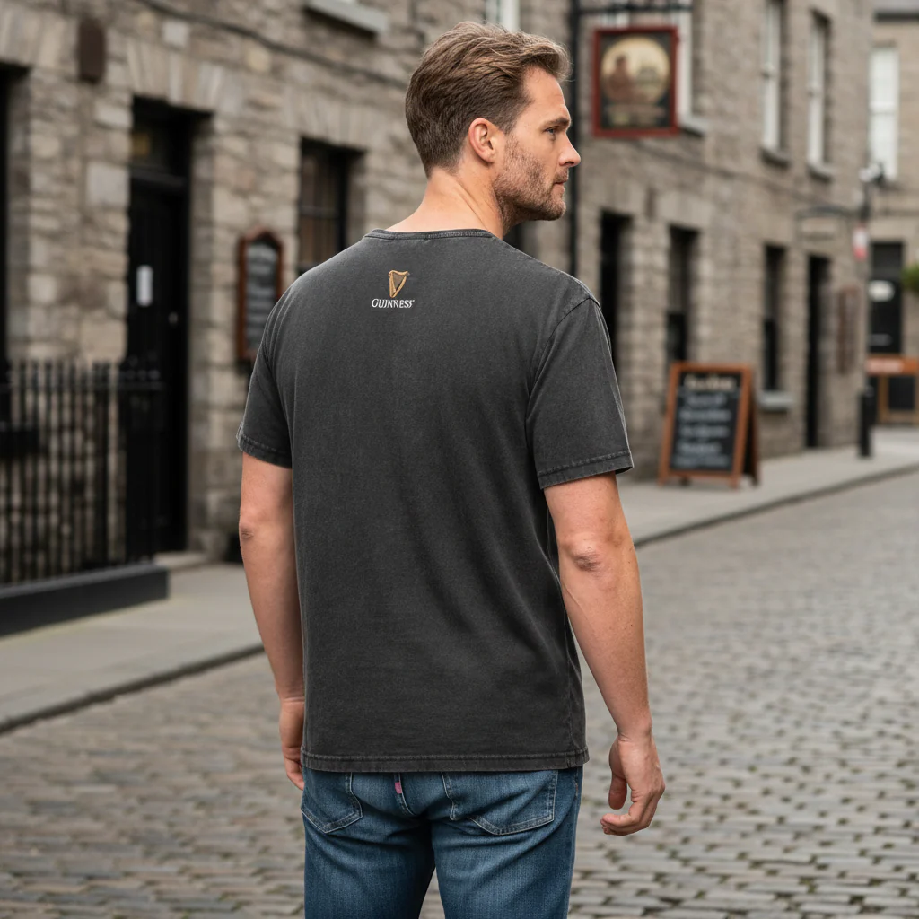 Black Evolution Harp Premium Tee - Image 3
