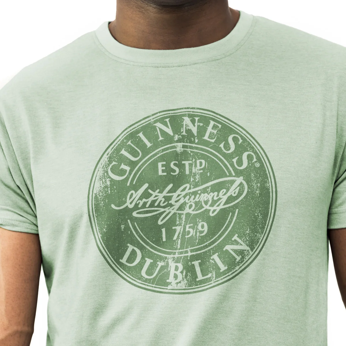 Guinness Green Bottle Cap Tee - Image 3