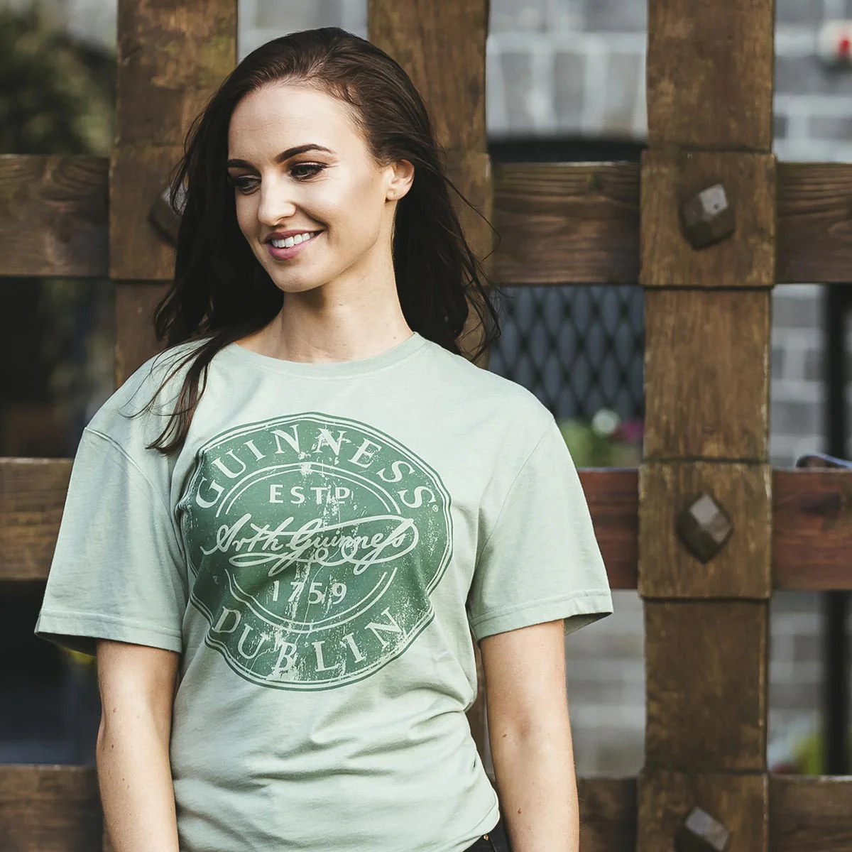 Guinness Green Bottle Cap Tee - Image 8