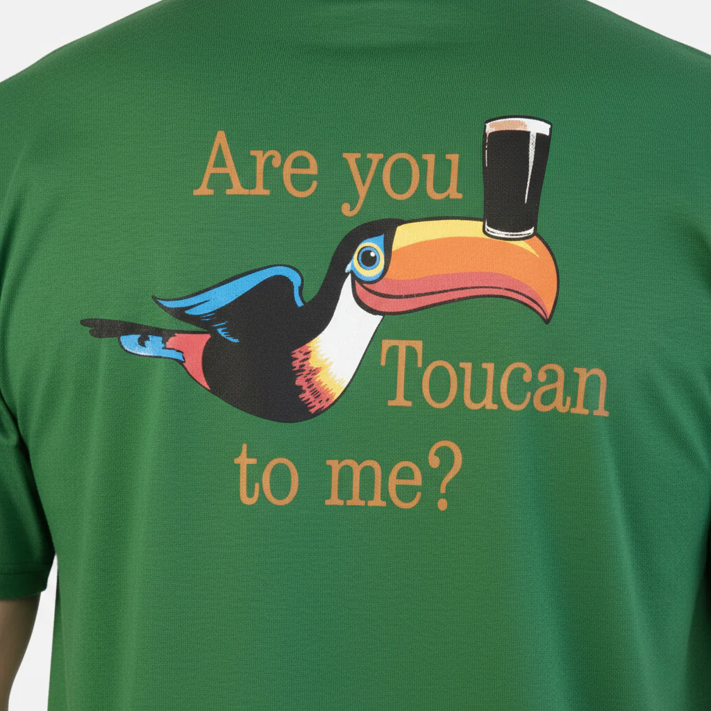 Guinness Are you Toucan to Me Tee - Green - Image 5