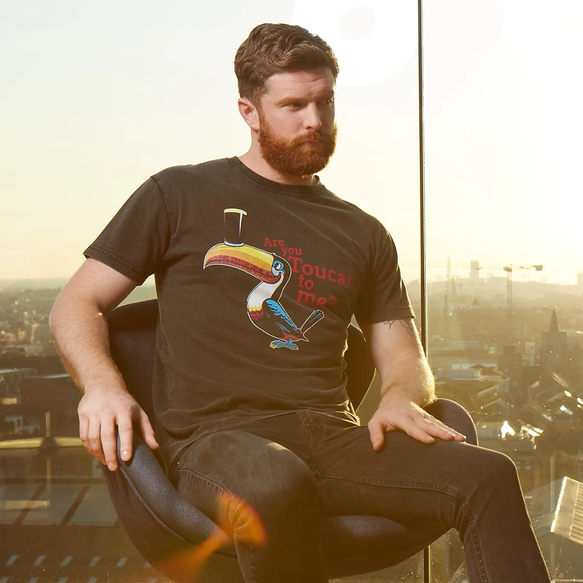 Guinness Are You Toucan To Me Tee - Grey - Image 3