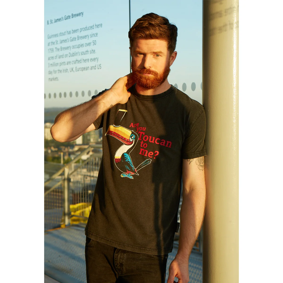 Guinness Are You Toucan To Me Tee - Grey - Image 6