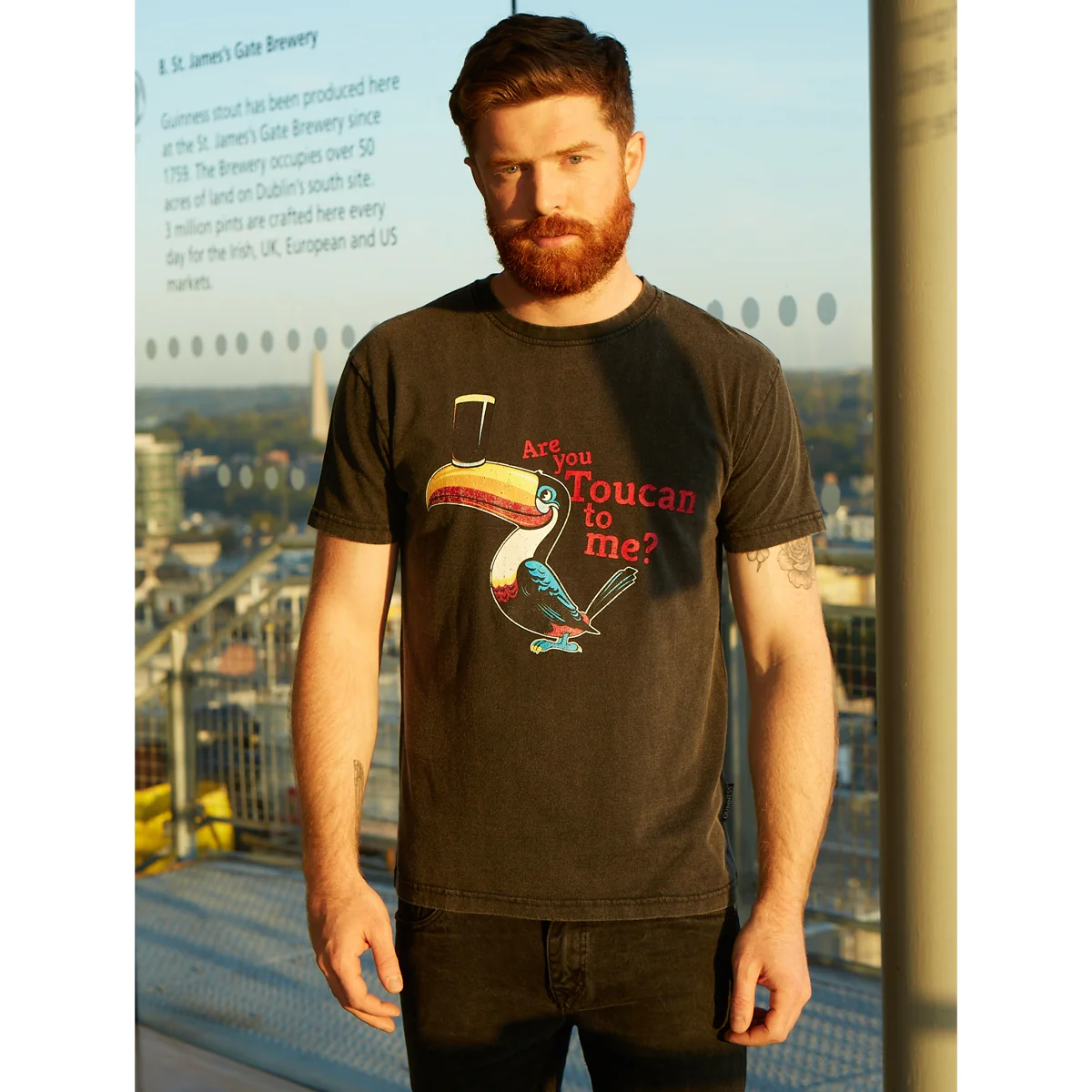 Guinness Are You Toucan To Me Tee - Grey - Image 7