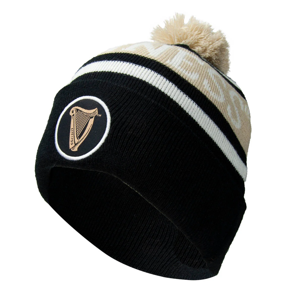 Guinness Black and White Premium Beanie - Image 4