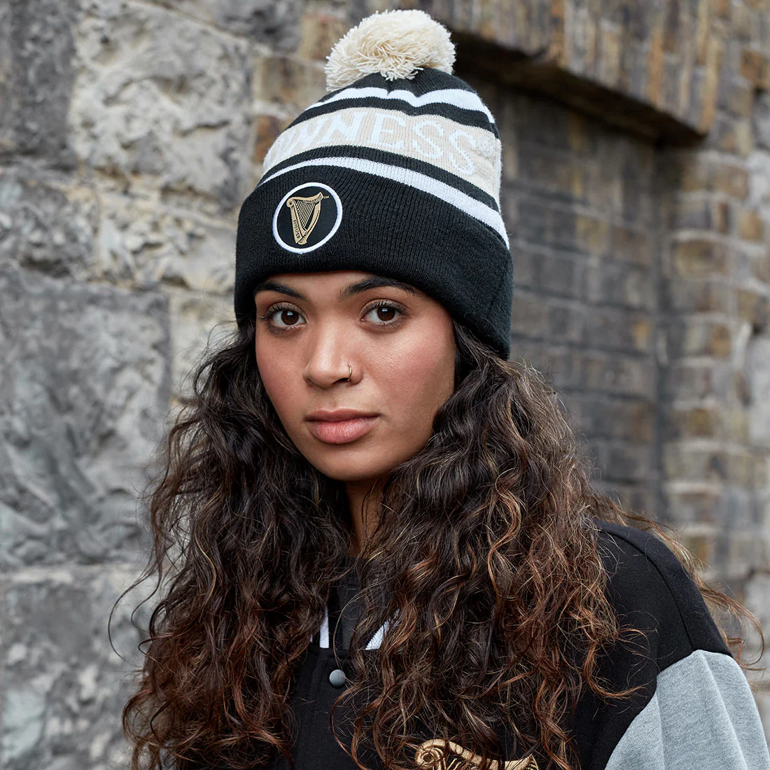 Guinness Black and White Premium Beanie - Image 5