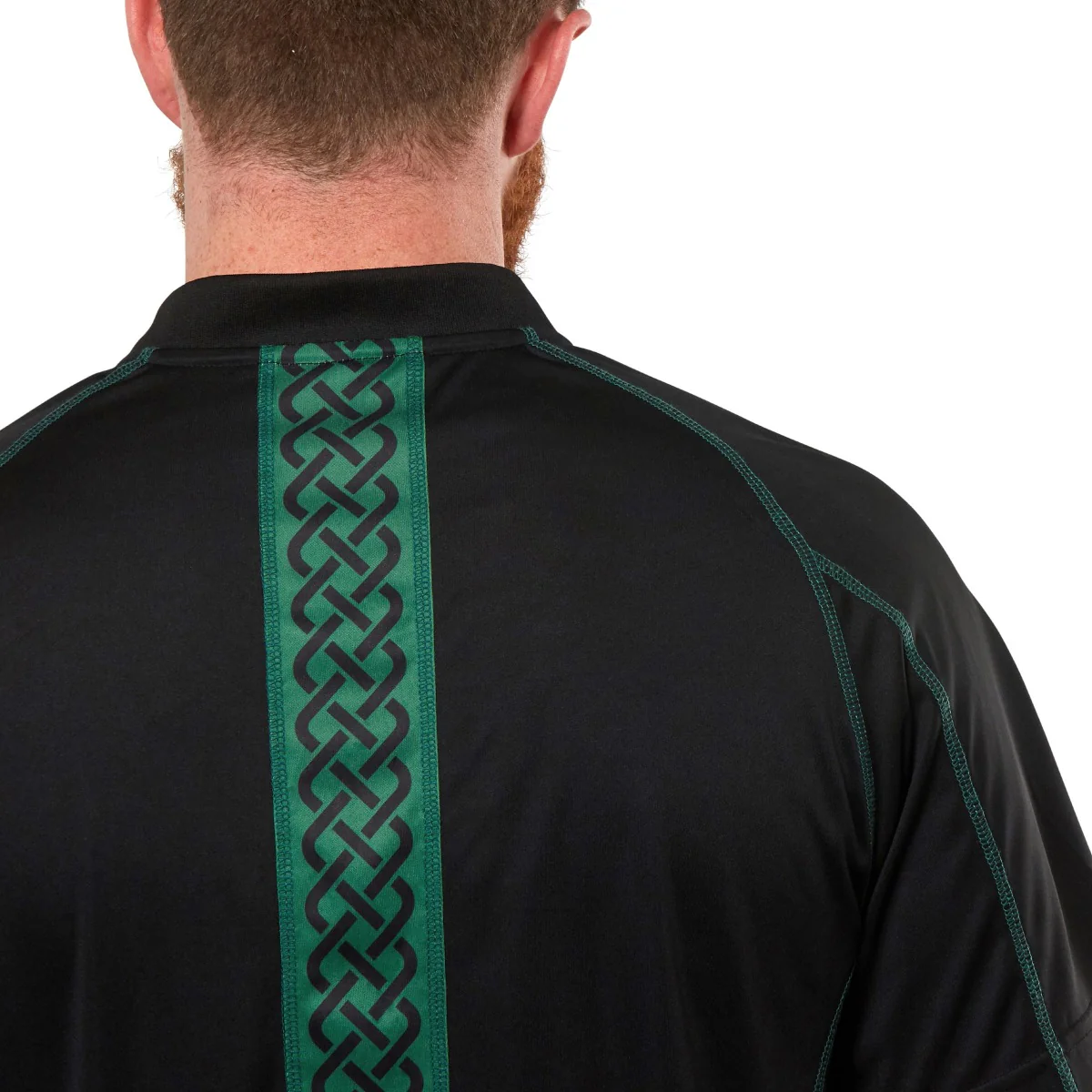Guinness Black & Green Short Sleeve Rugby Jersey - Image 5