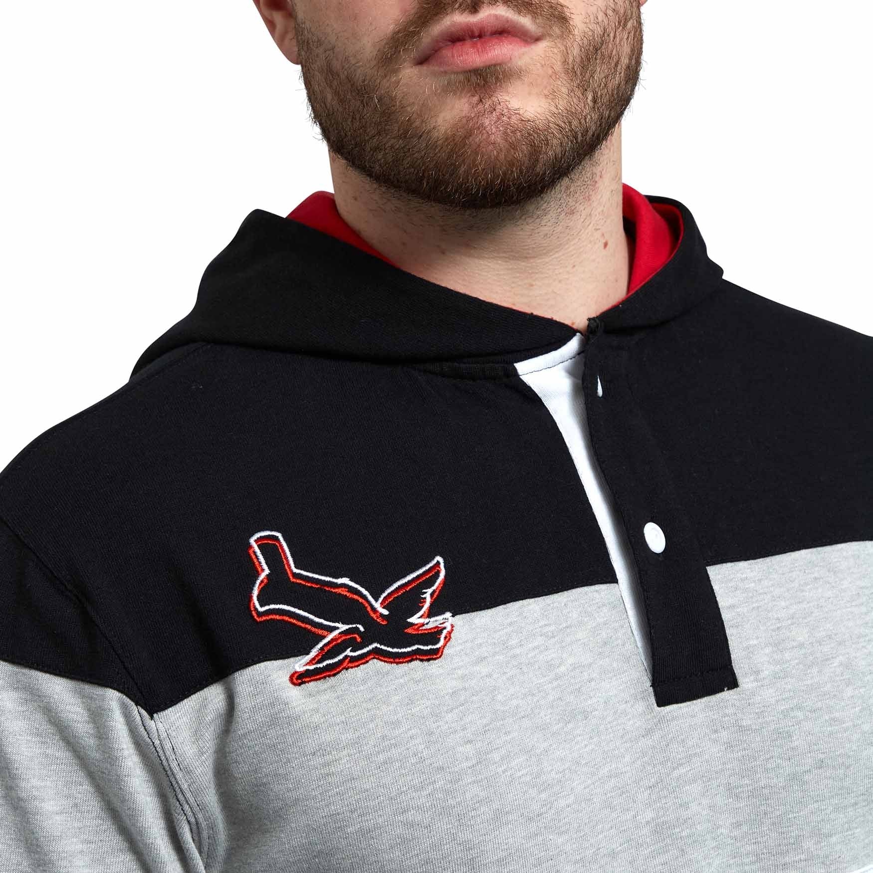 Guinness Black & Red Toucan Hooded Rugby - Image 3