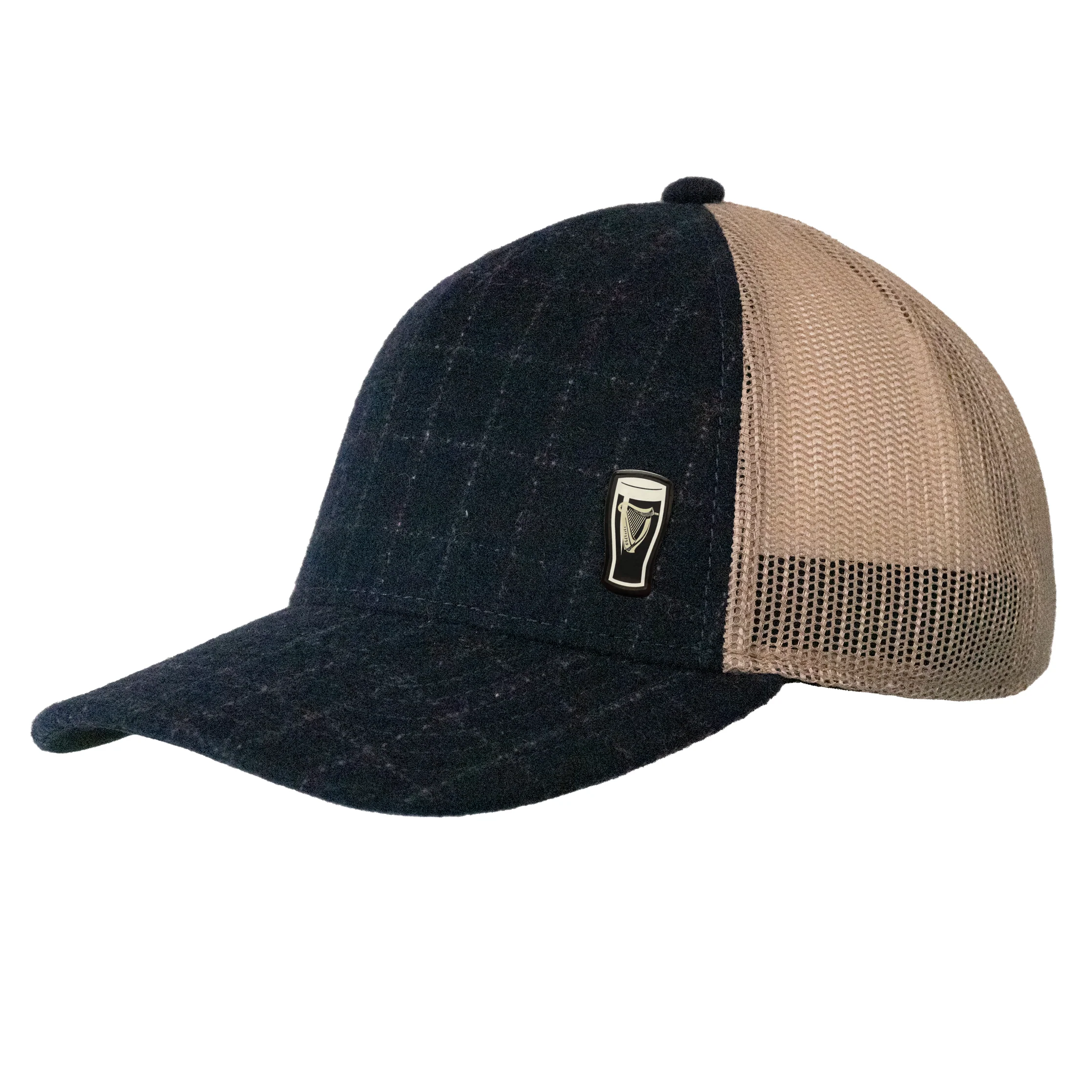 Guinness Checked Trucker Cap - Image 5