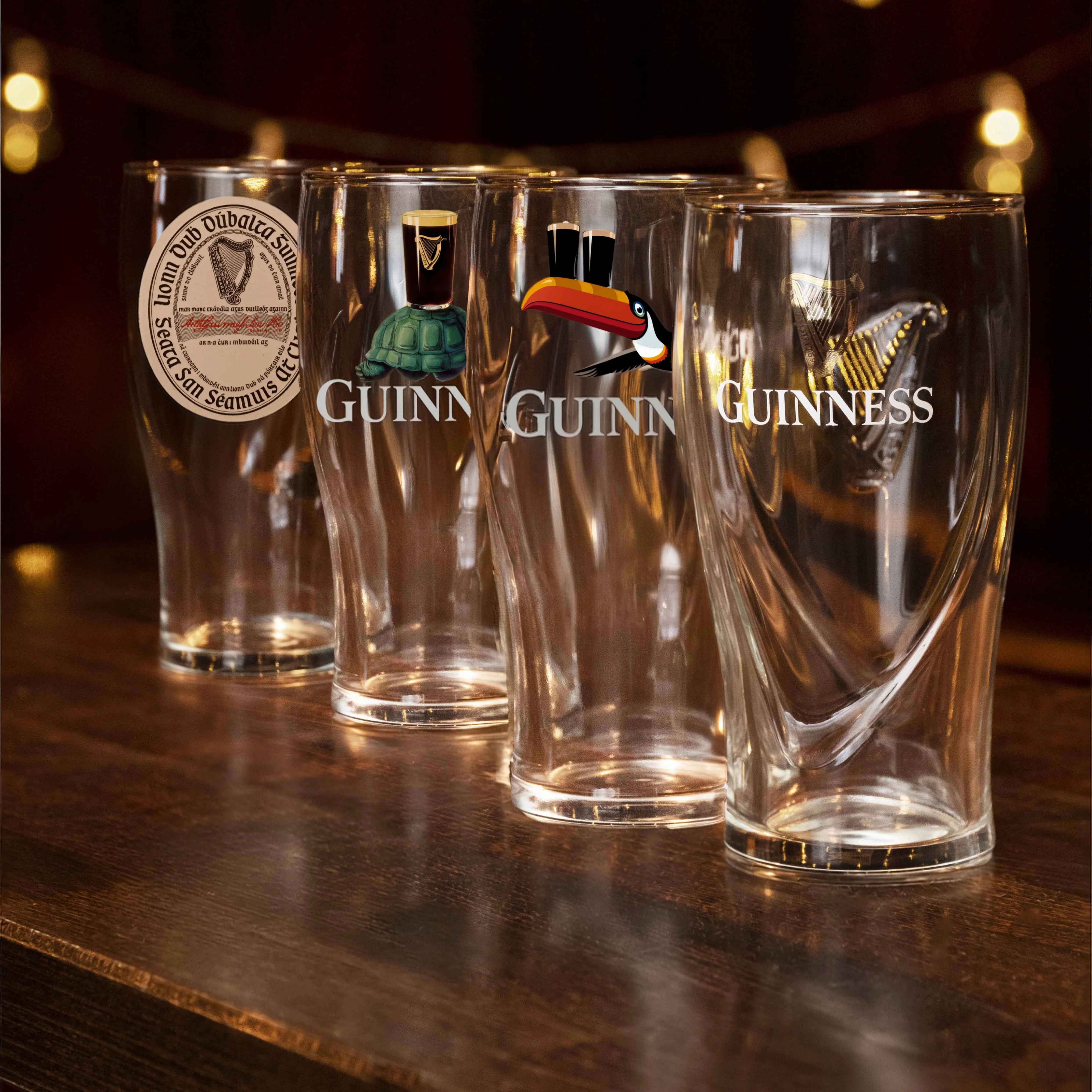 Guinness Collectors Edition Pint Glass Set - Image 6