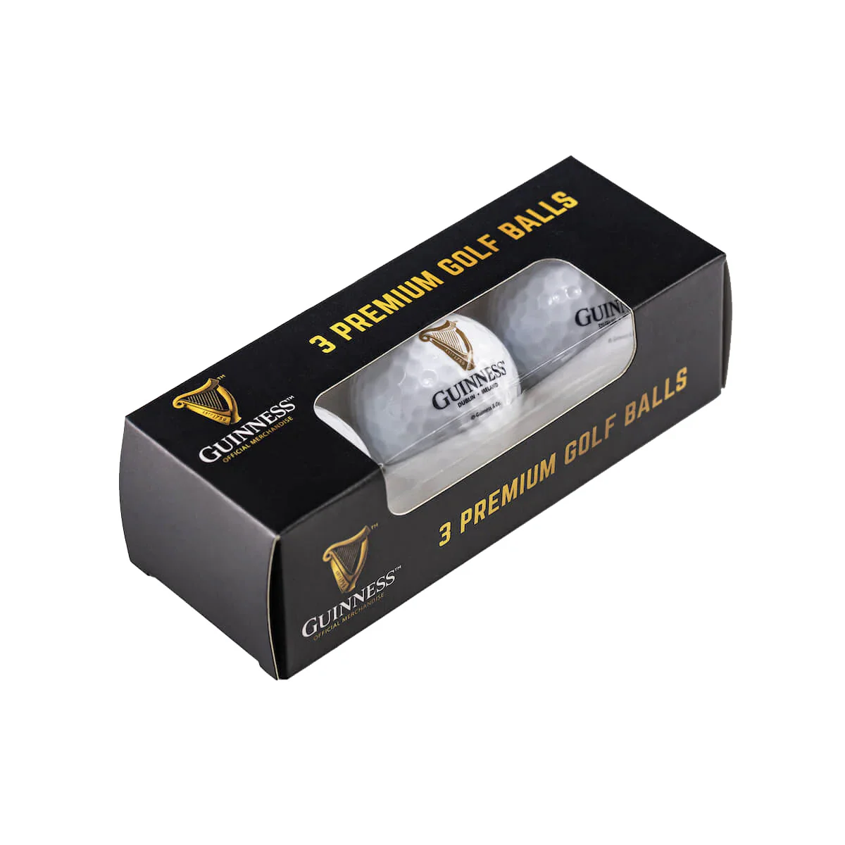 Guinness Premium 3PK Golf Balls
