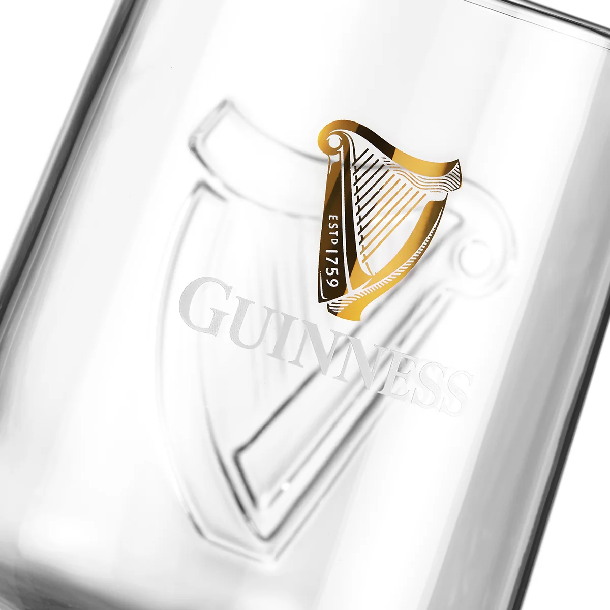 Guinness Embossed Stem Glass 6 Pack - Image 3