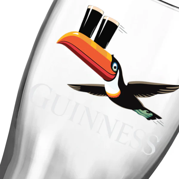 Guinness Gilroy Toucan & Flying Toucan Glass Set - Image 3