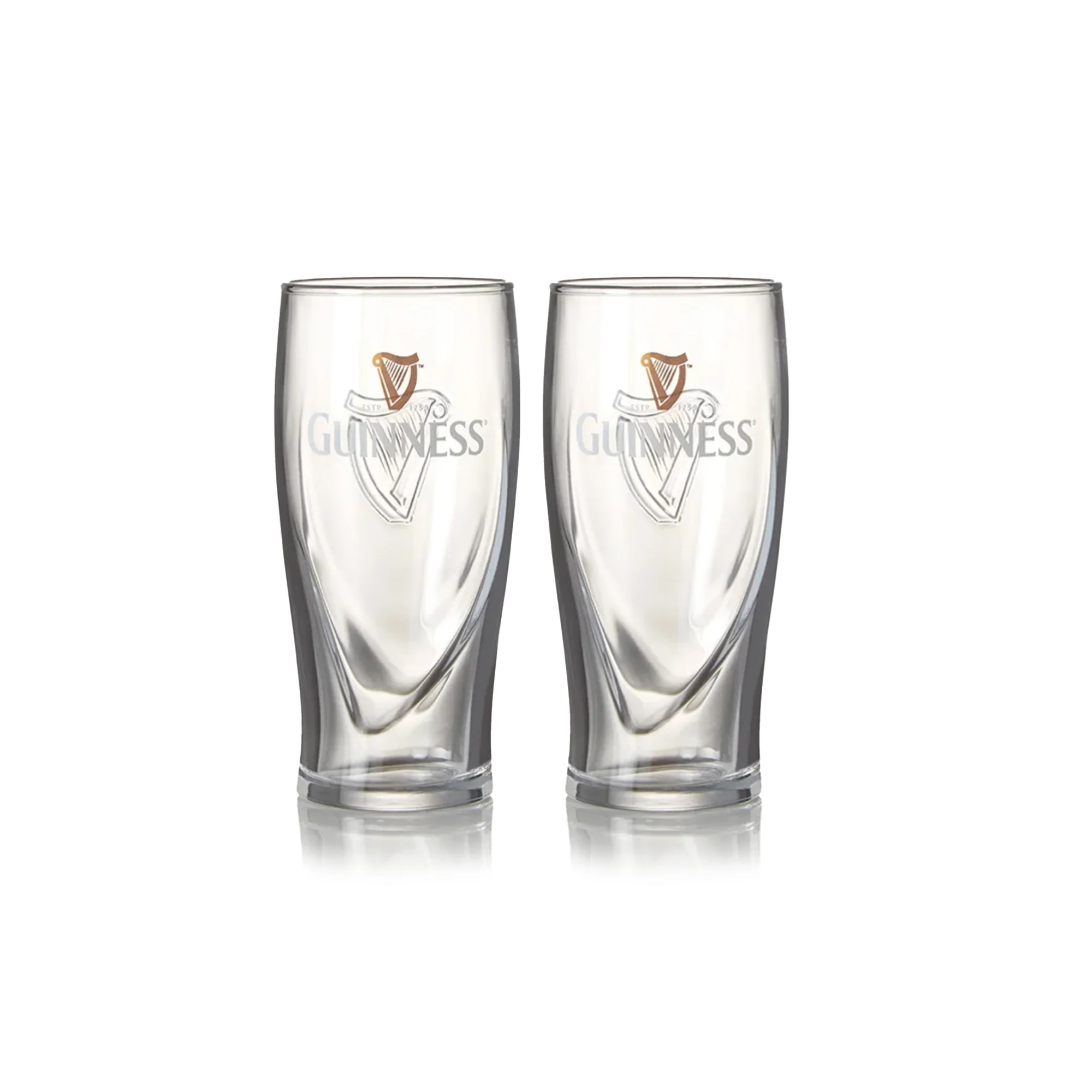 Guinness Half Pint Glass 2 Pack
