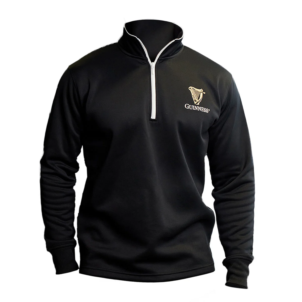 Guinness Harp Half Zip Sweater - Image 5