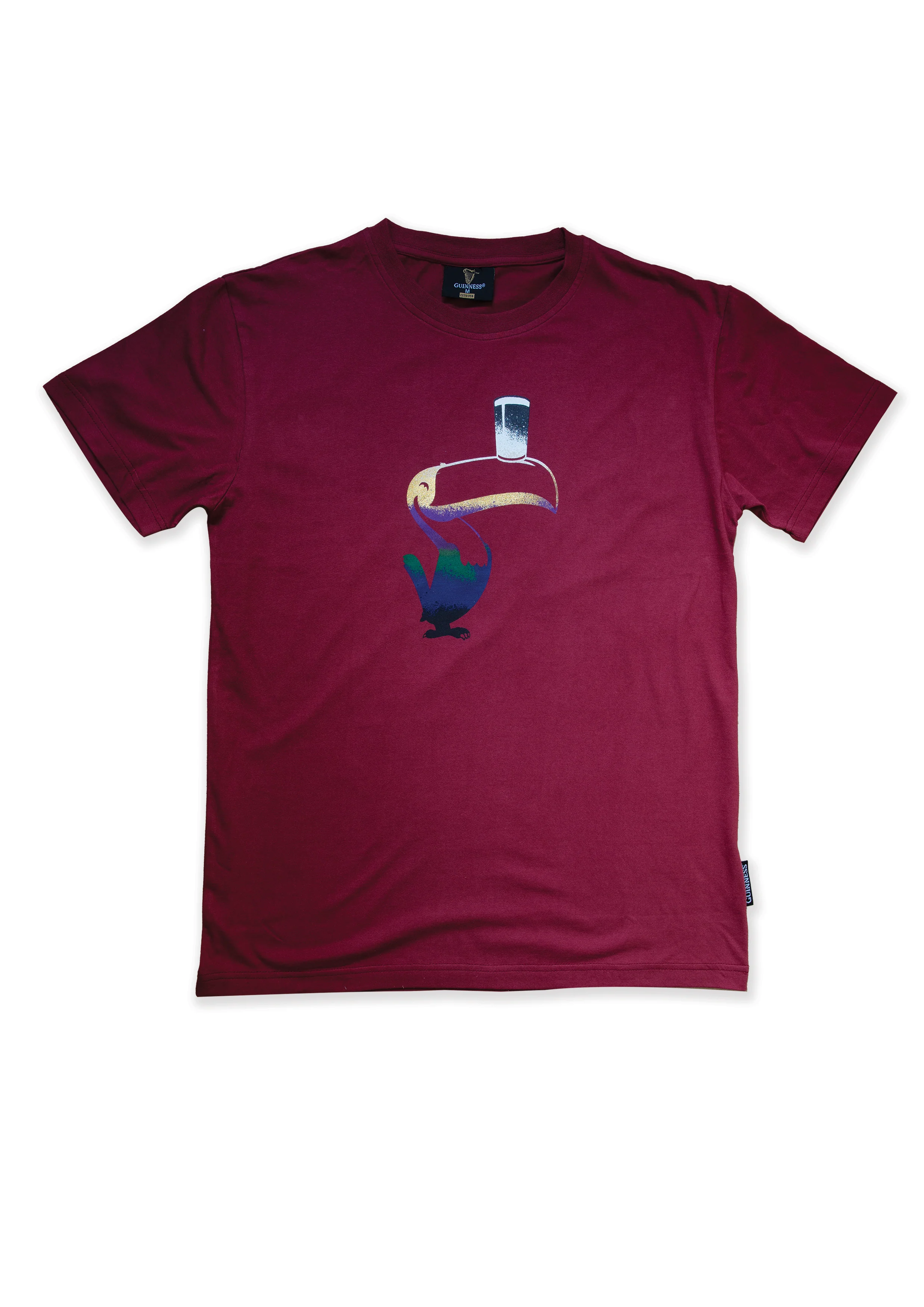 Guinness Liquid Toucan Tee - Red - Image 4