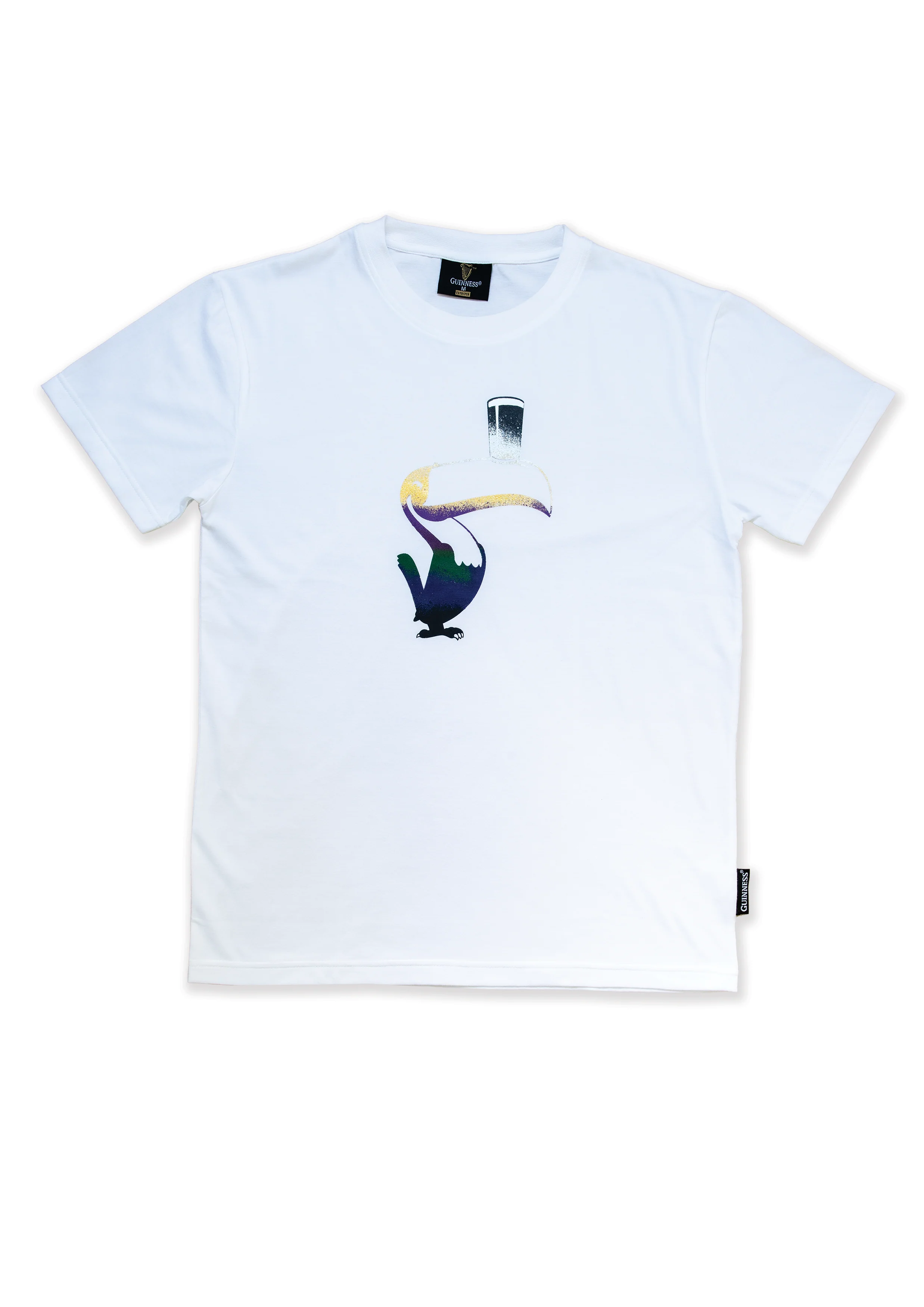 Guinness Liquid Toucan Tee - White - Image 3