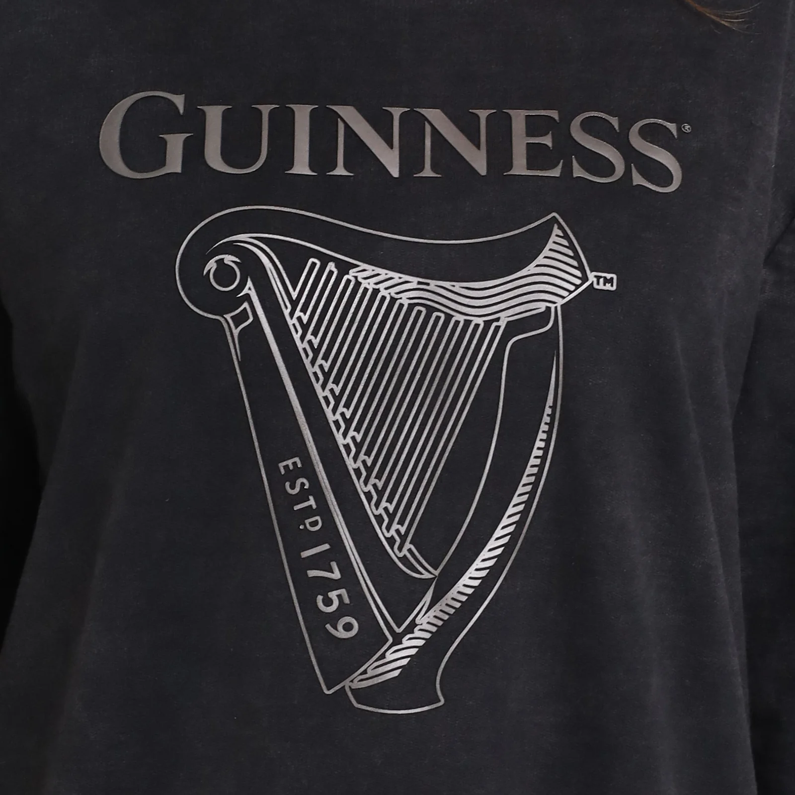 Guinness Embossed Print Trademark Sweater - Image 3