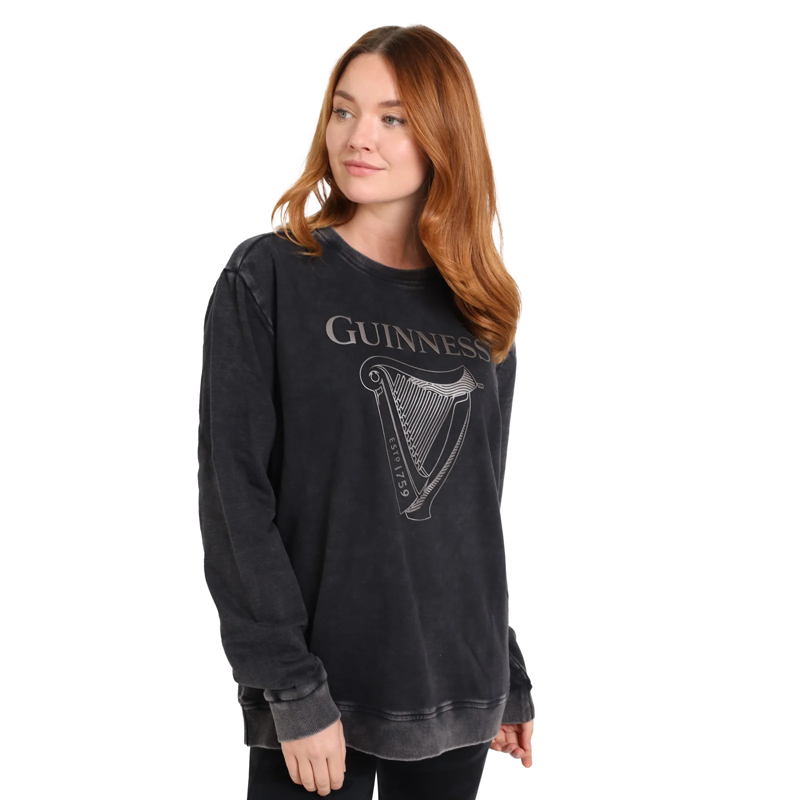 Guinness Embossed Print Trademark Sweater - Image 6