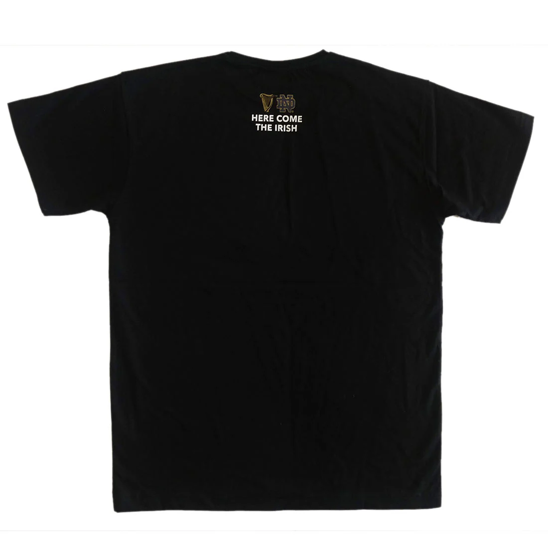 Guinness Notre Dame Helmet T-Shirt Black - Image 4