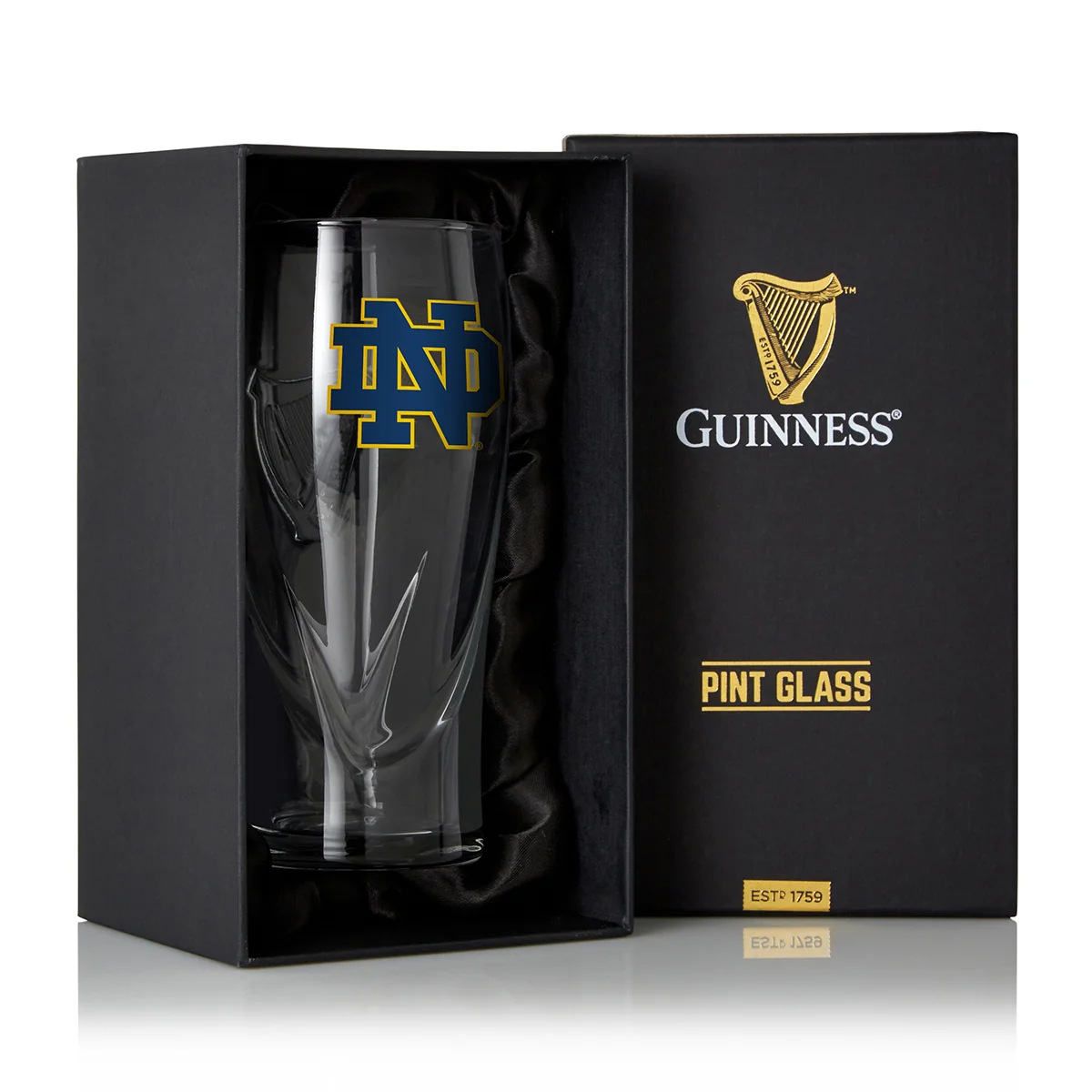 Guinness Notre Dame 16OZ Pint Glass - Image 3