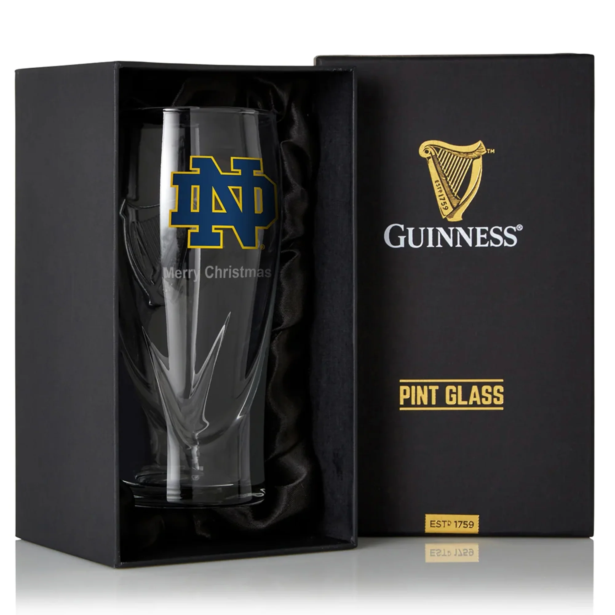 Guinness Notre Dame 16OZ Pint Glass - Image 4