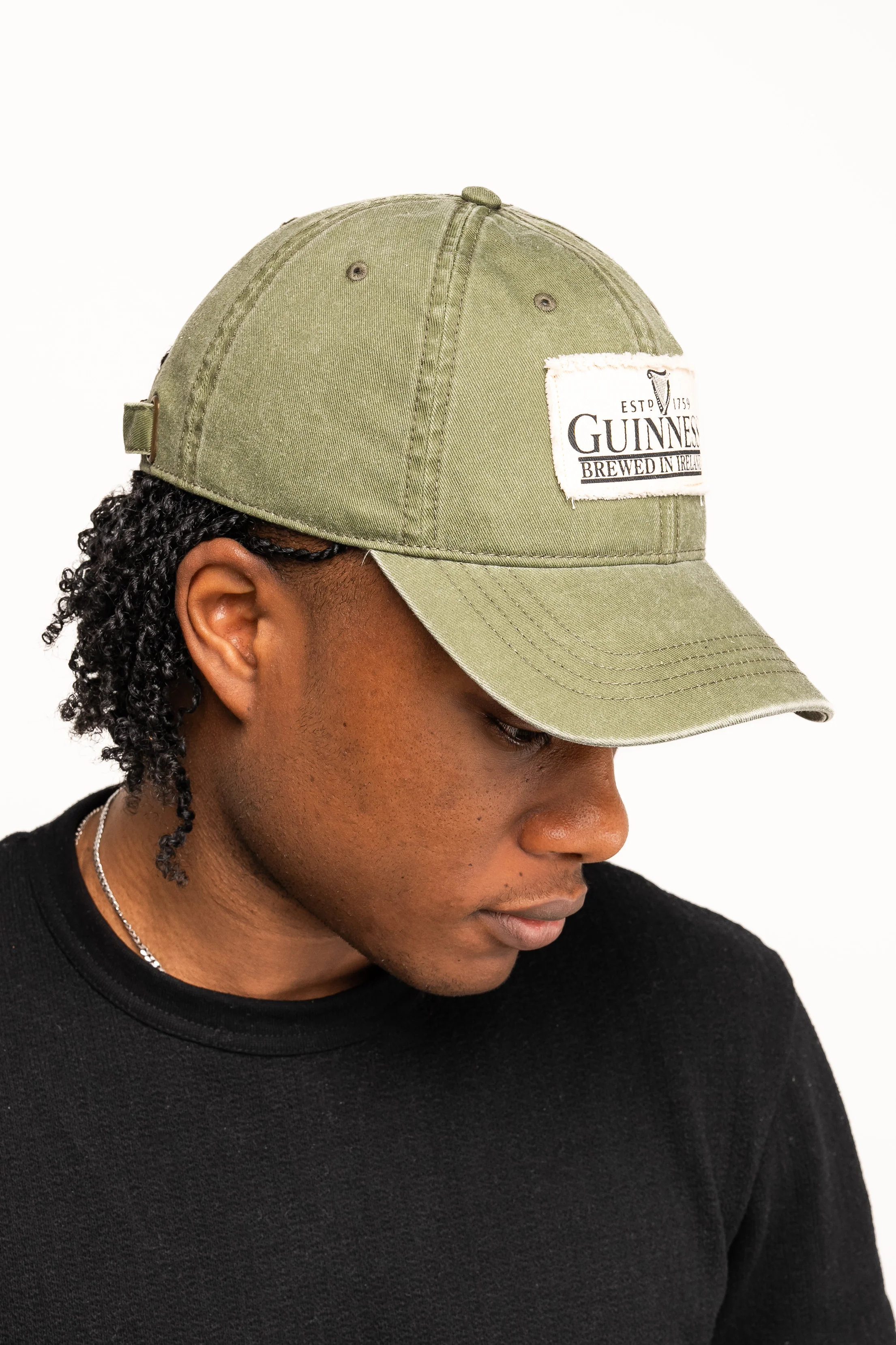Guinness Olive Green Patch Cap - Image 4