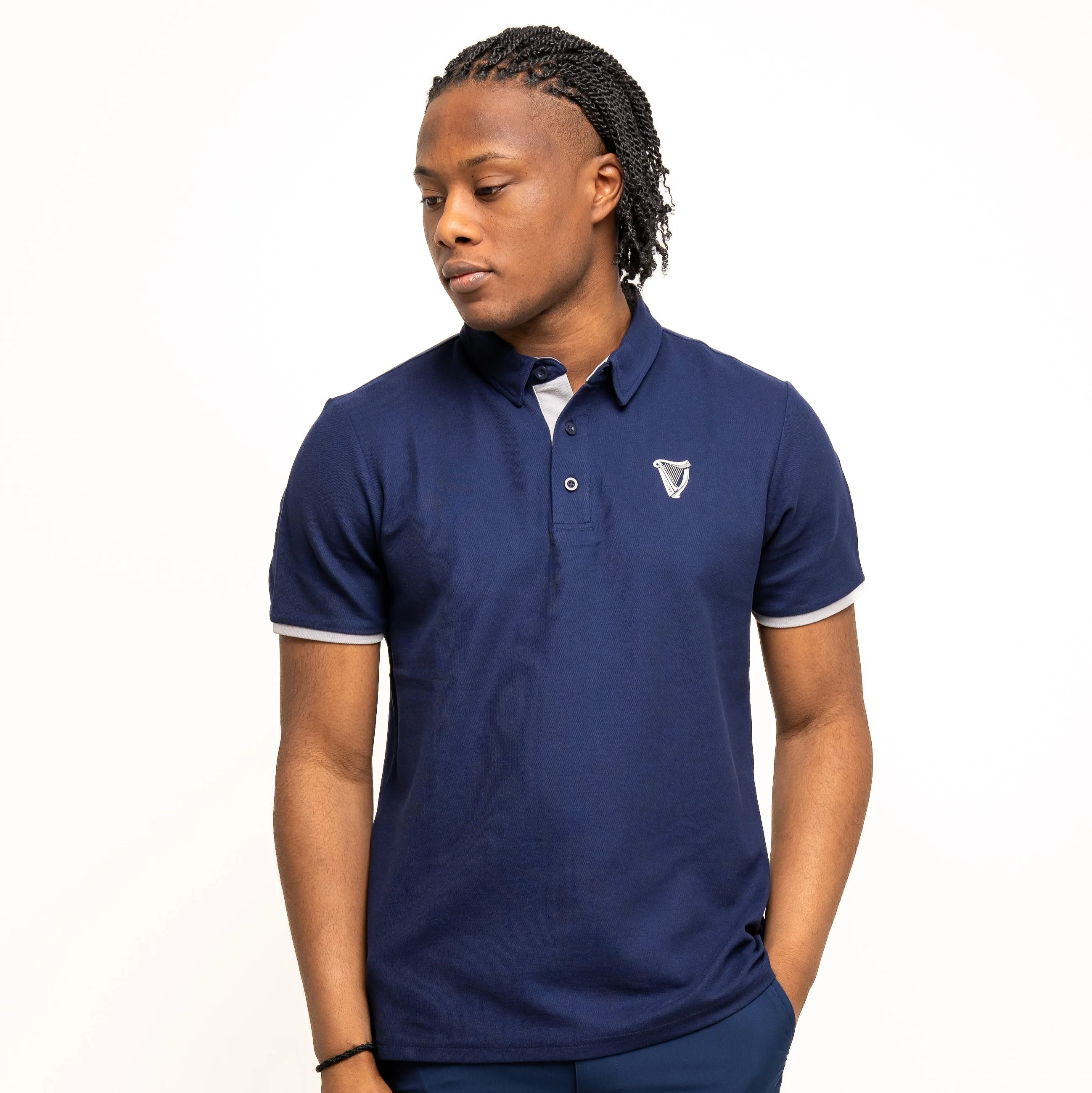 Guinness Performance Polo - Navy - Image 5