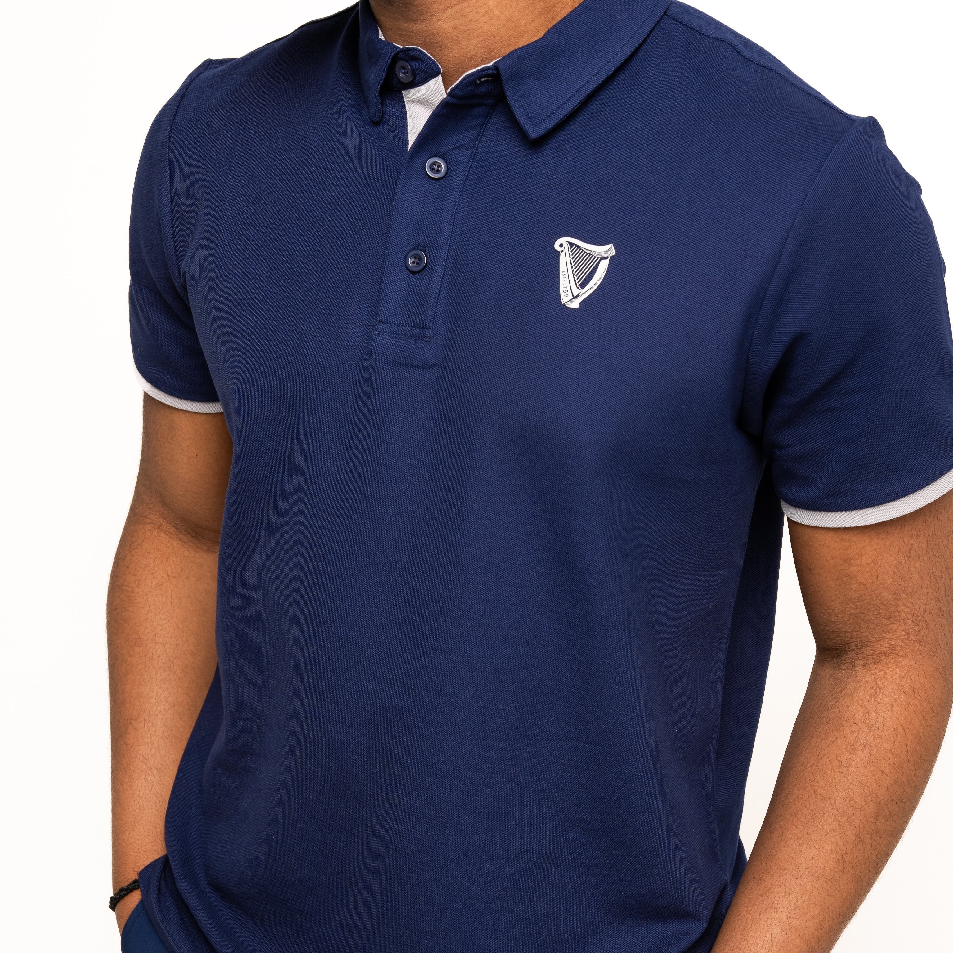 Guinness Performance Polo - Navy - Image 6