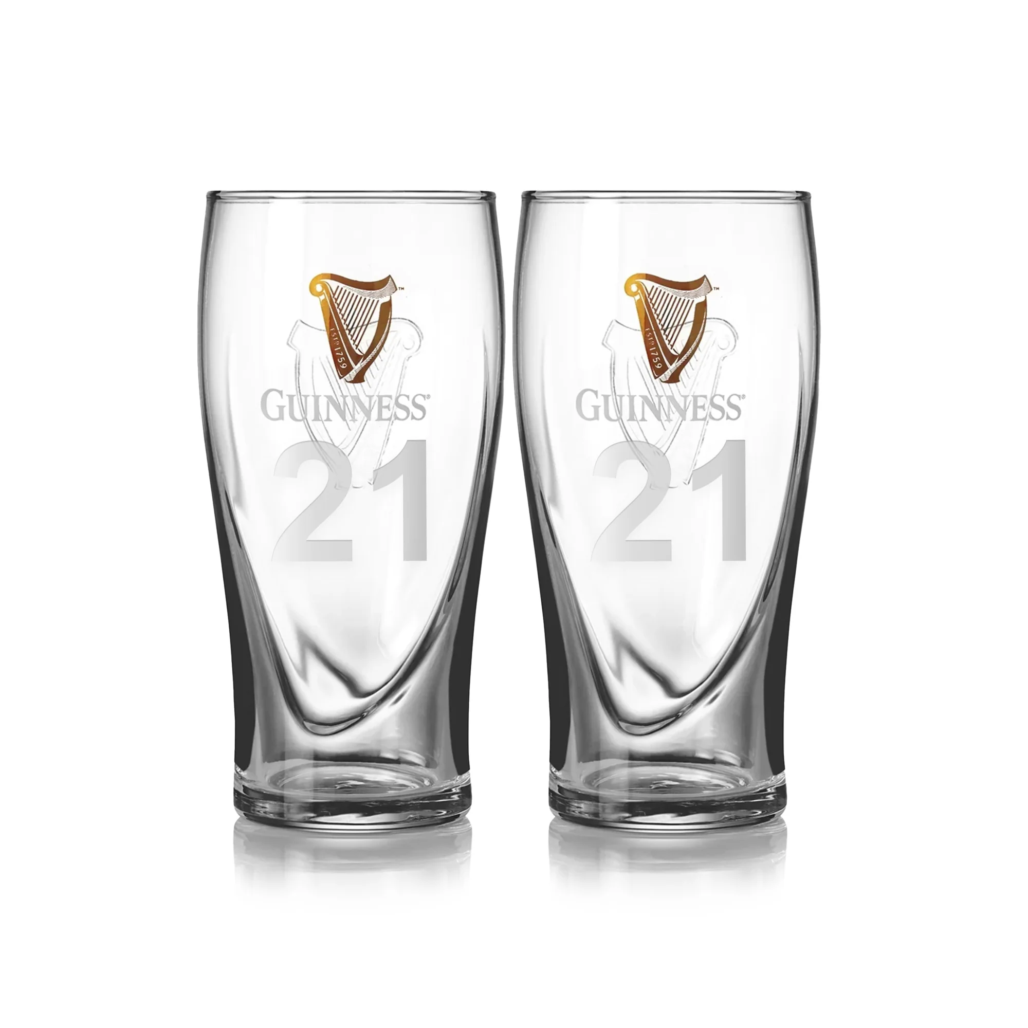 Guinness Pint Glass Twin Pack - Image 5
