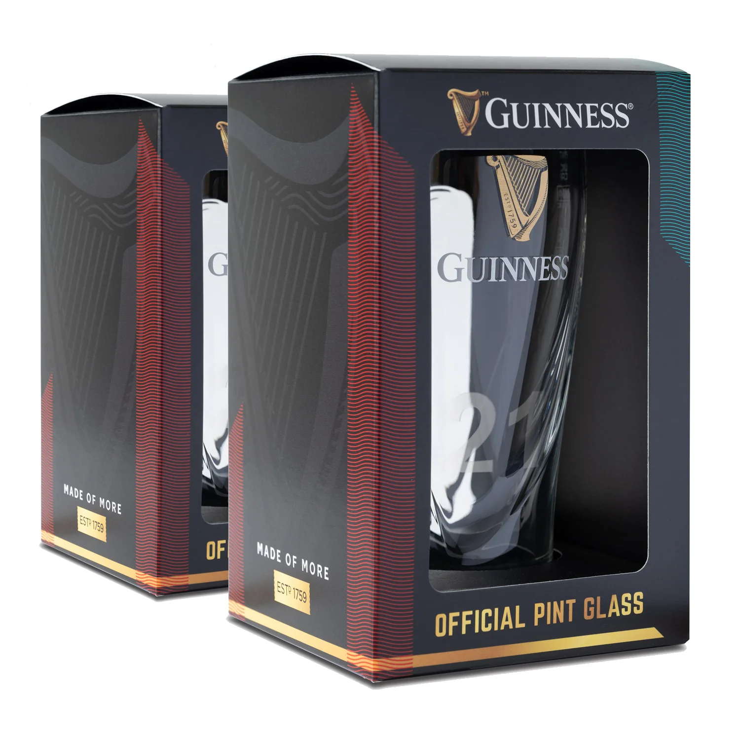 Guinness Pint Glass Twin Pack - Image 8
