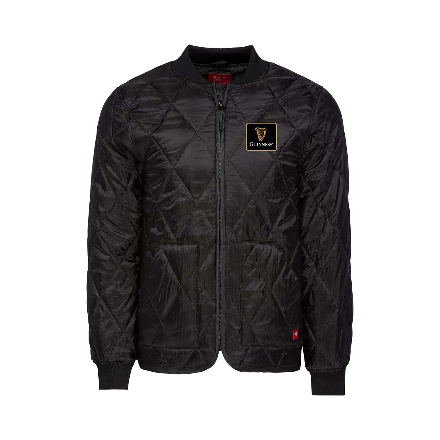 Guinness Quilted Utility Zip Up - Image 3