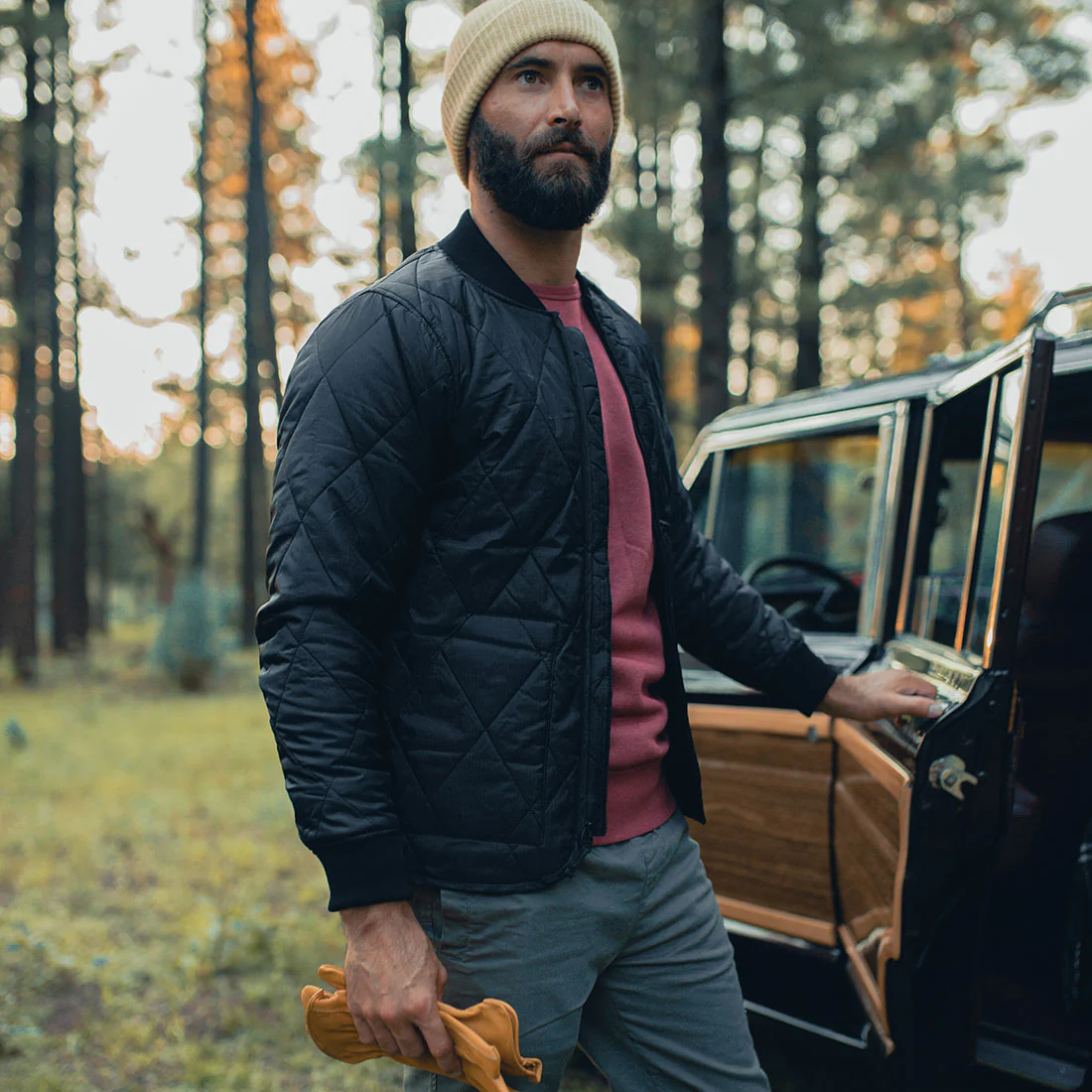 Guinness Quilted Utility Zip Up - Image 4