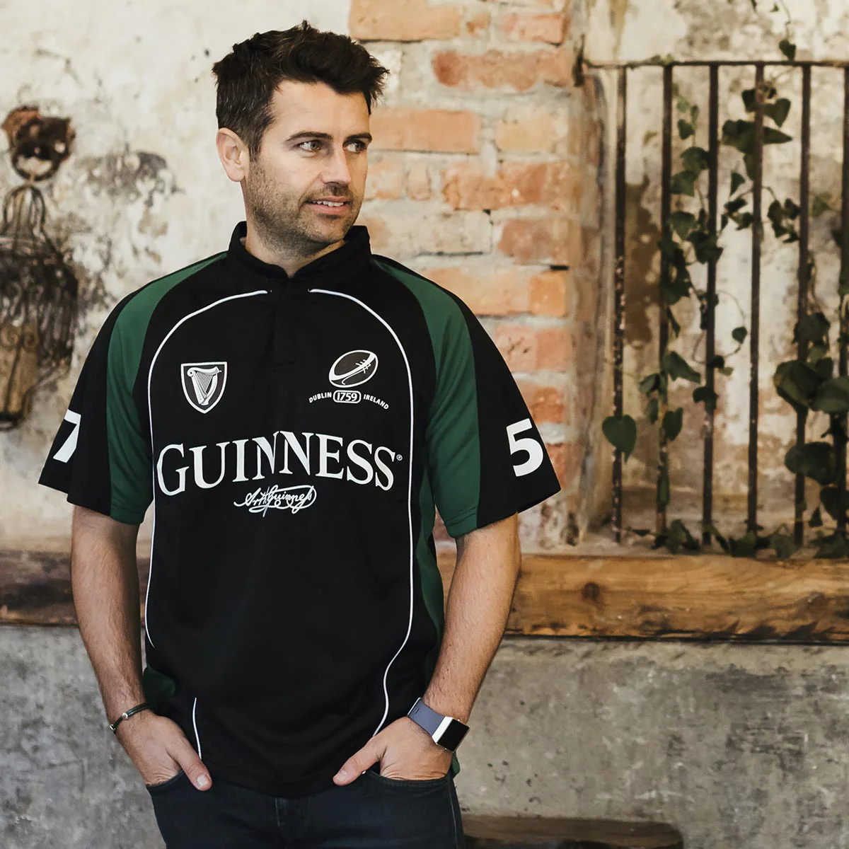 Guinness Short Sleeve Performance Rugby Jersey - Image 10