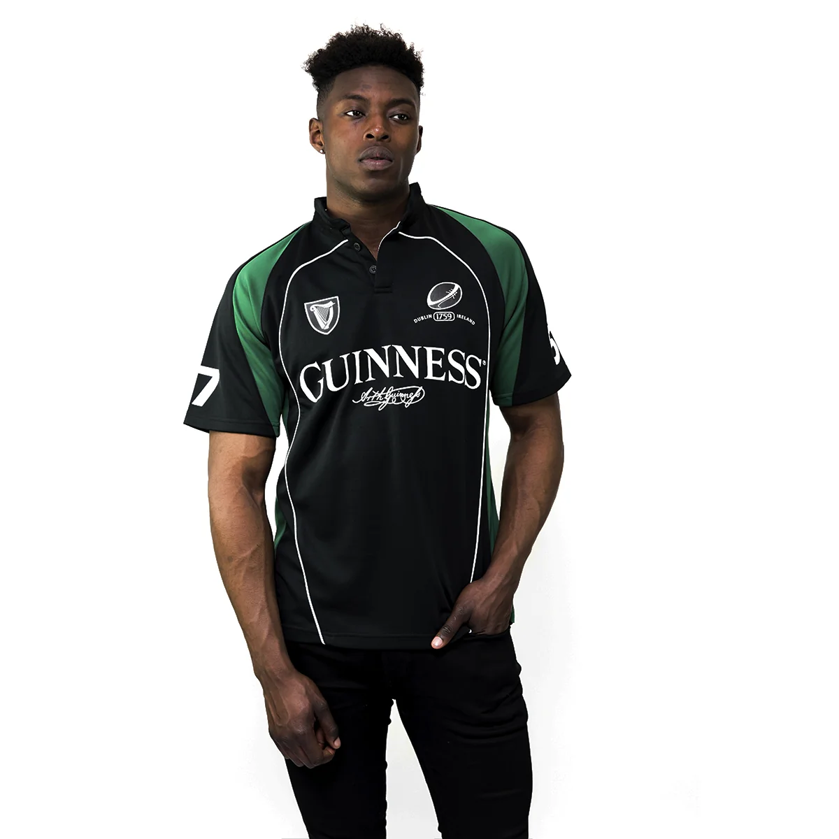 Guinness Short Sleeve Performance Rugby Jersey - Image 4