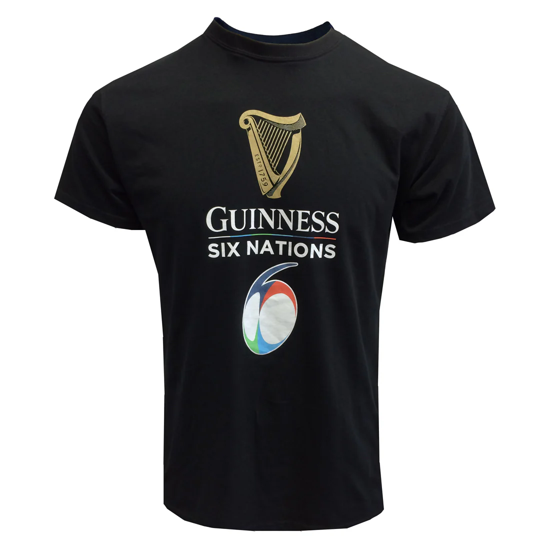 Guinness Six Nations Black Tee - Image 2