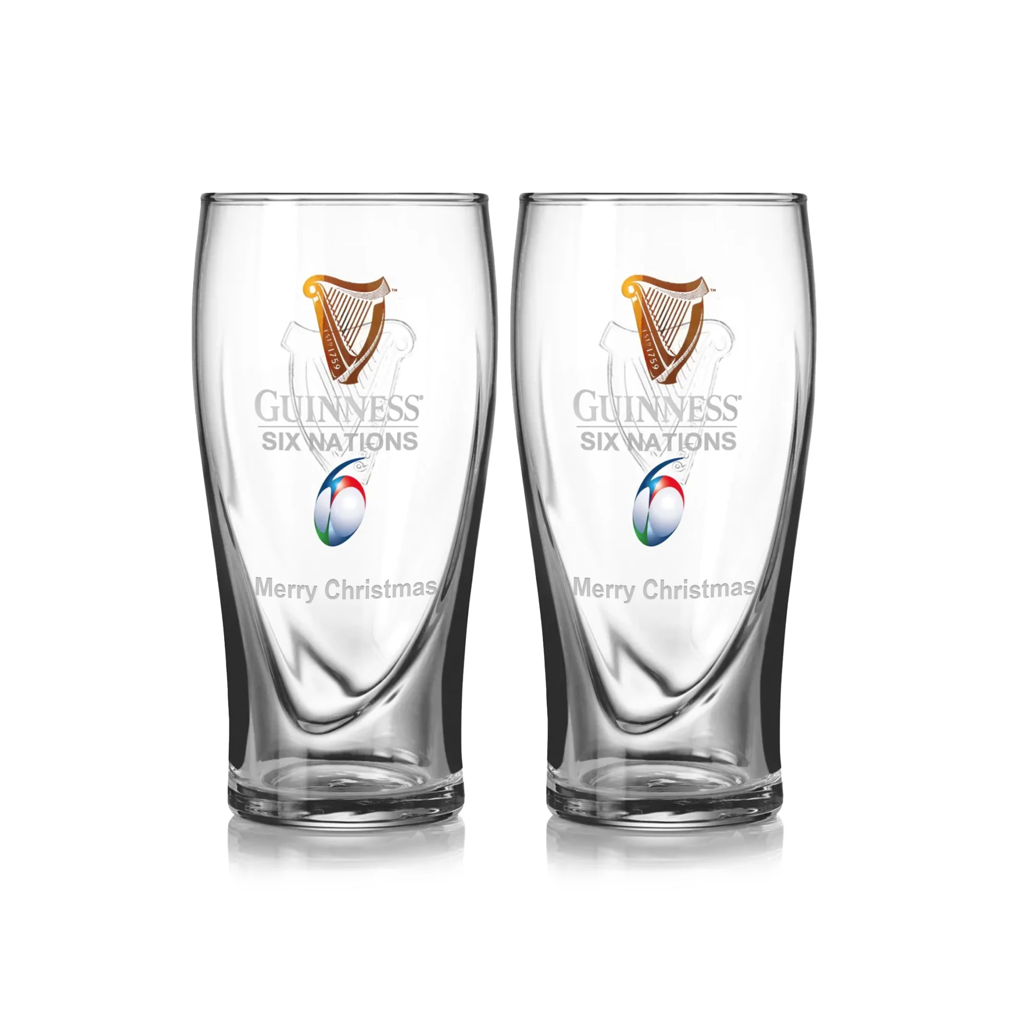 Guinness Six Nations Pint Glass - 2 Pack - Image 11
