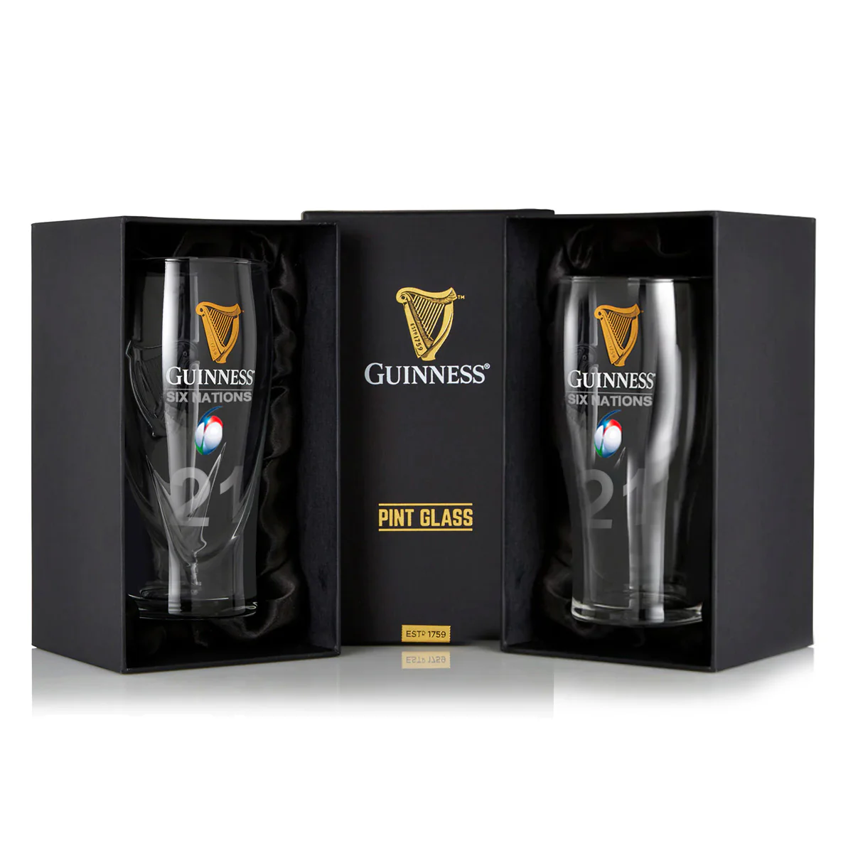 Guinness Six Nations Pint Glass - 2 Pack - Image 6