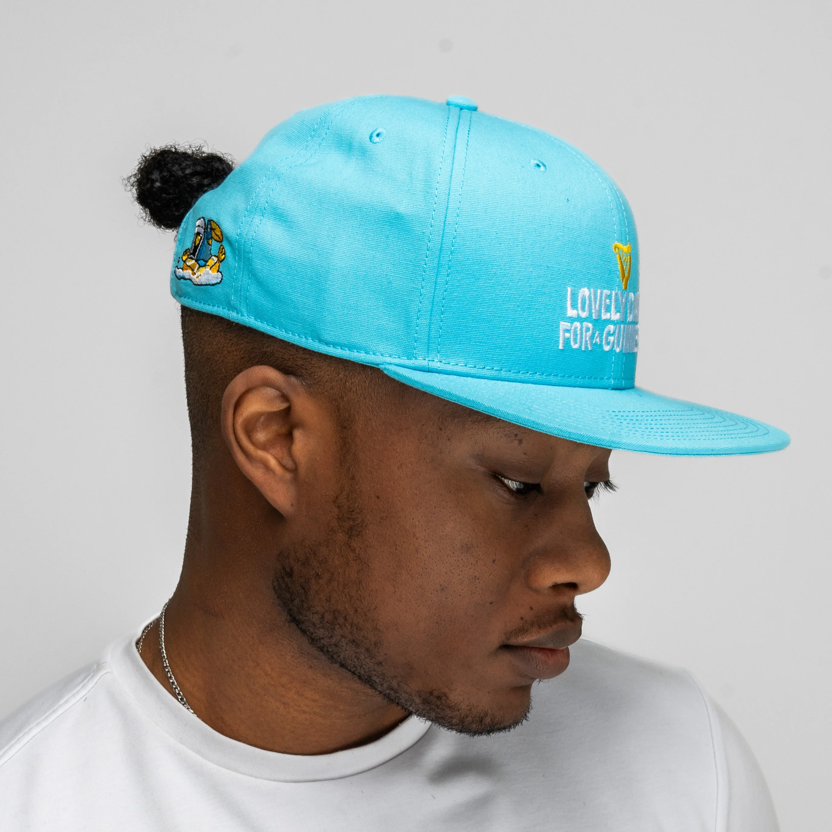 Guinness Summer Collection Lovely Day Flat Brim Cap - Blue - Image 8