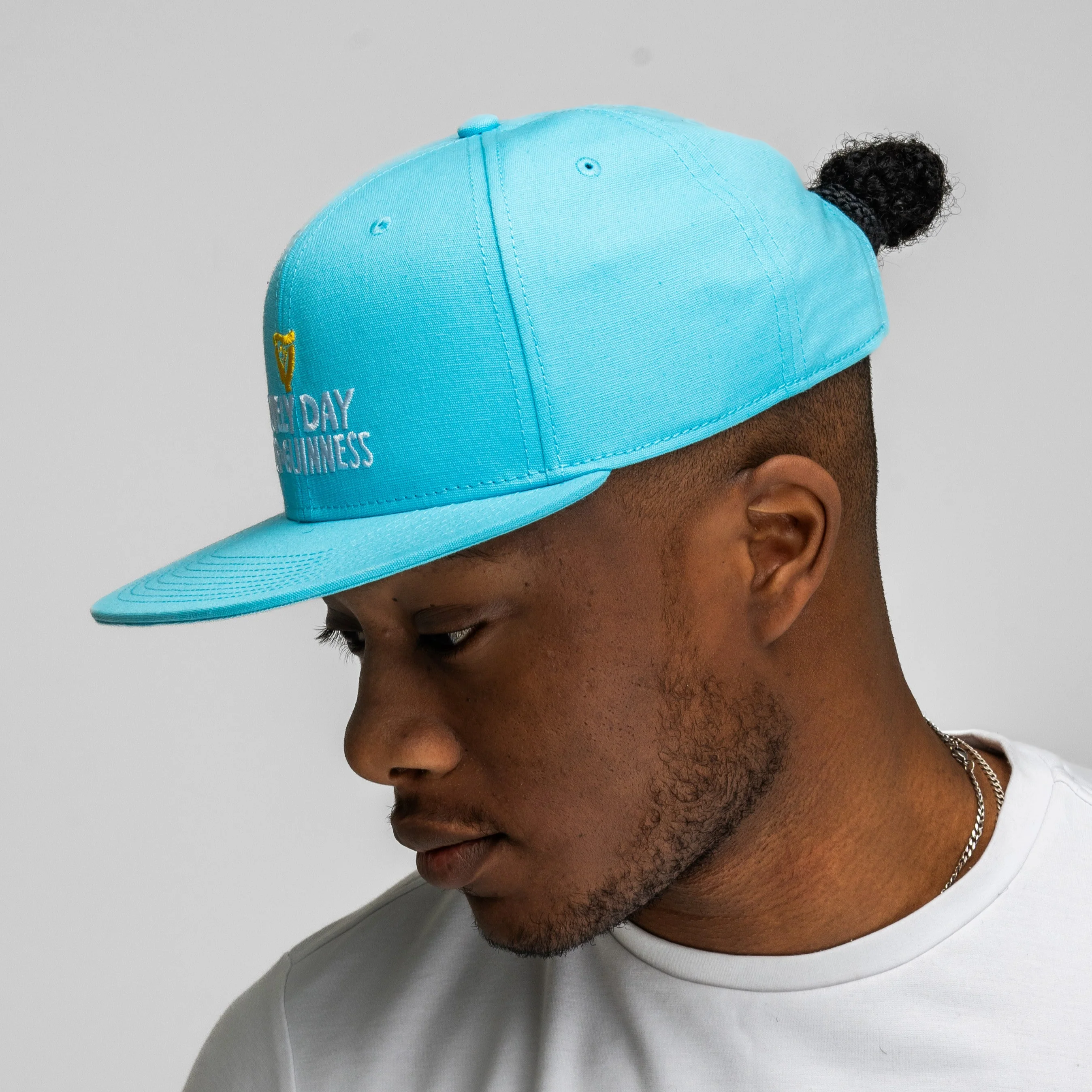 Guinness Summer Collection Lovely Day Flat Brim Cap - Blue - Image 9