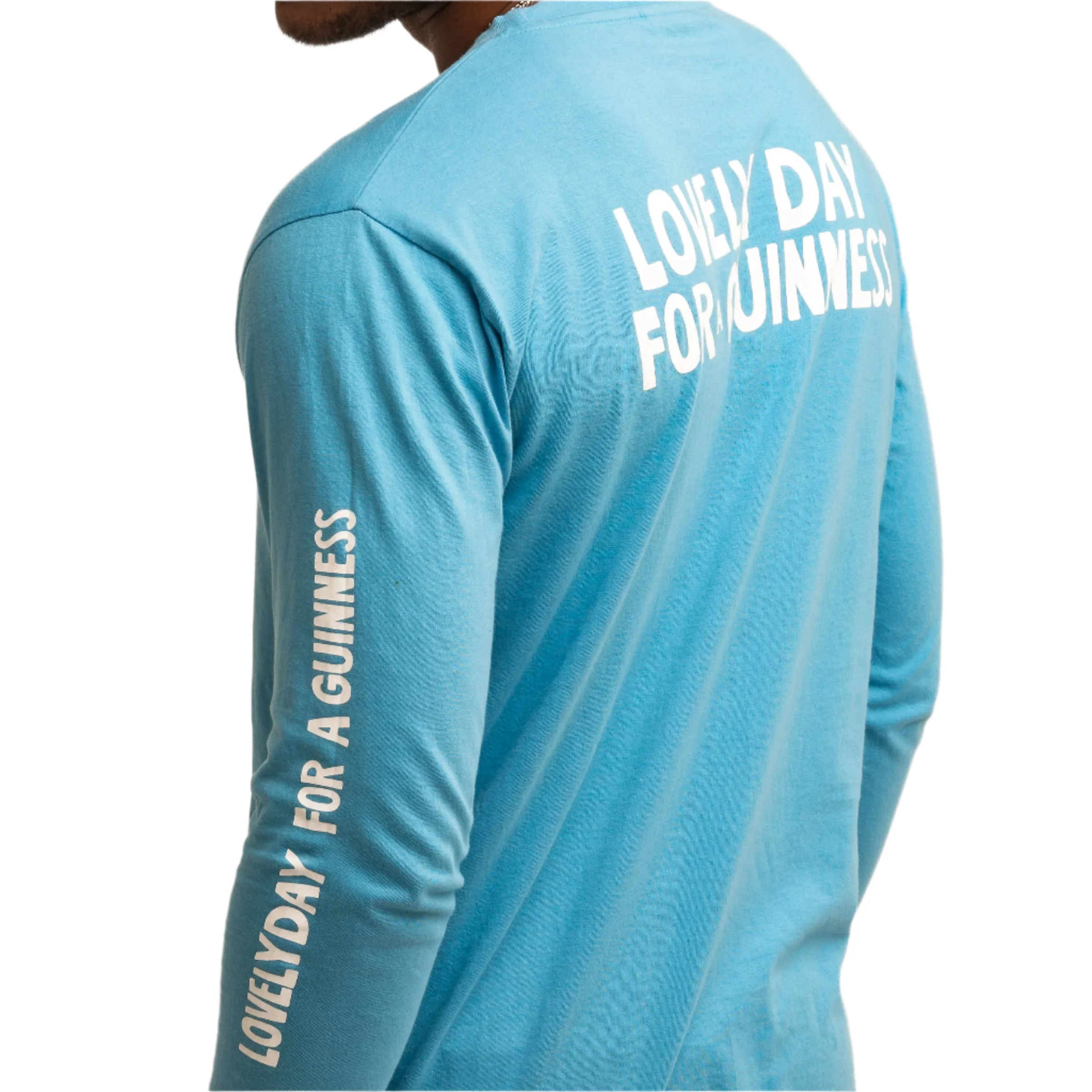 Guinness Summer Collection Lovely Day Longsleeve Tee - Blue - Image 4