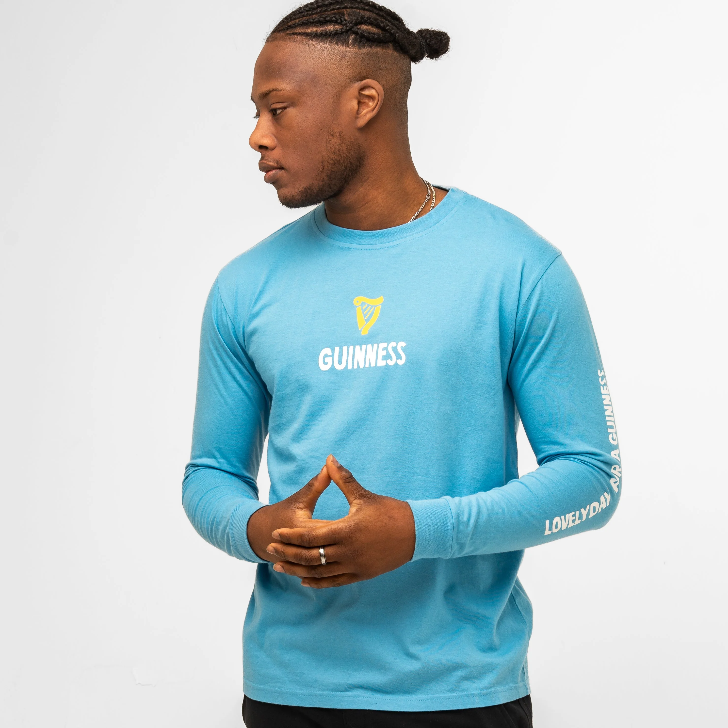 Guinness Summer Collection Lovely Day Longsleeve Tee - Blue - Image 9