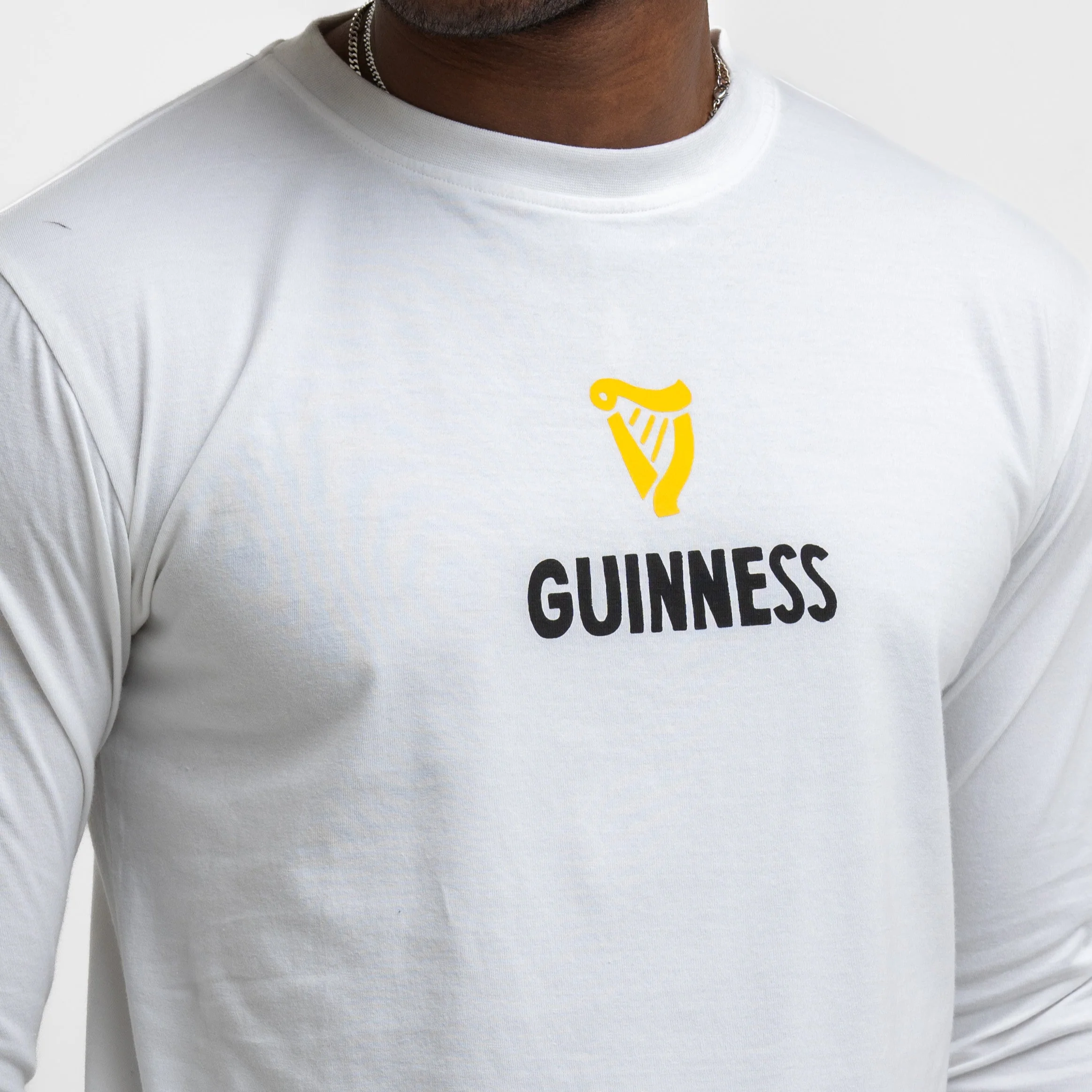 Guinness Summer Collection Lovely Day Longsleeve Tee - White - Image 3