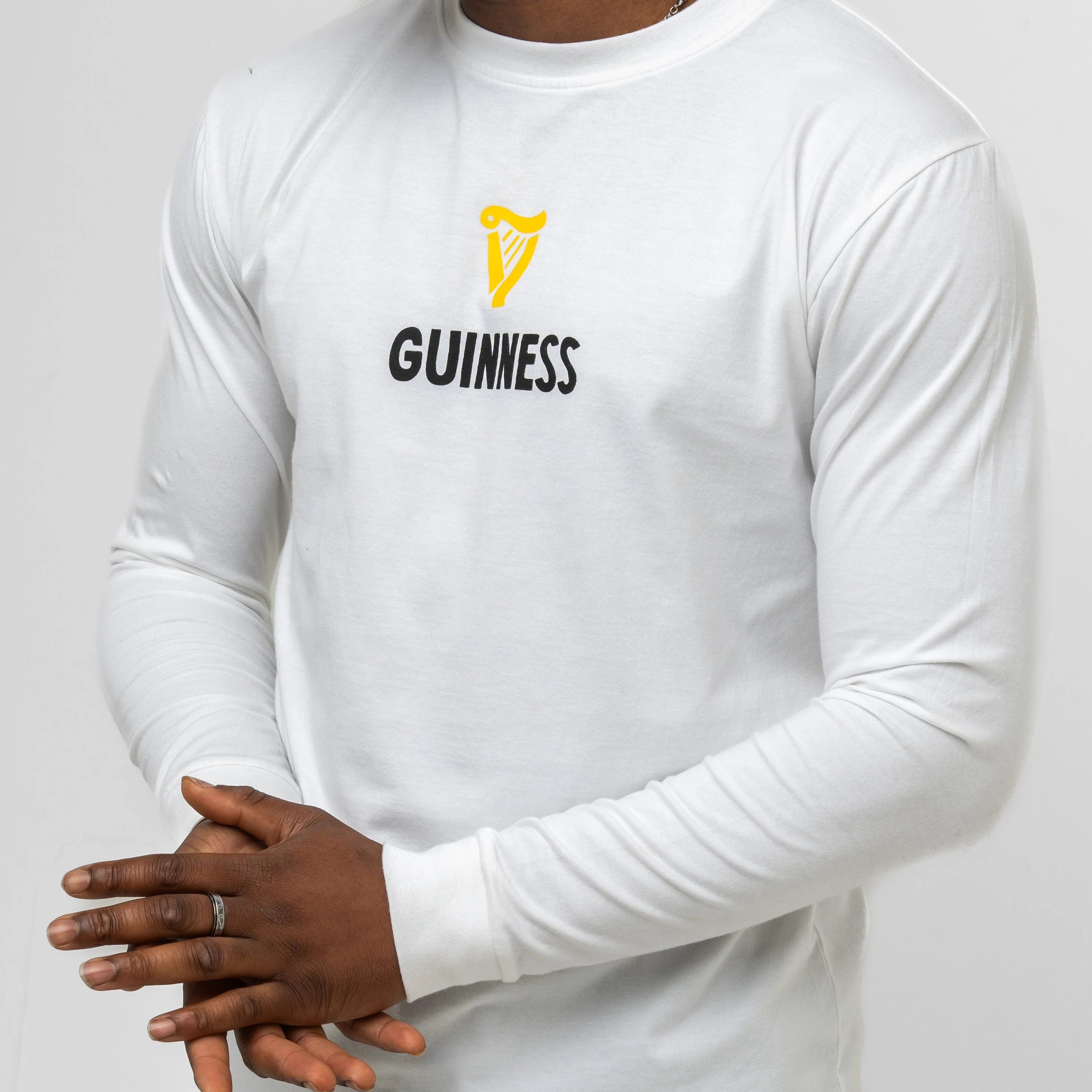 Guinness Summer Collection Lovely Day Longsleeve Tee - White - Image 4
