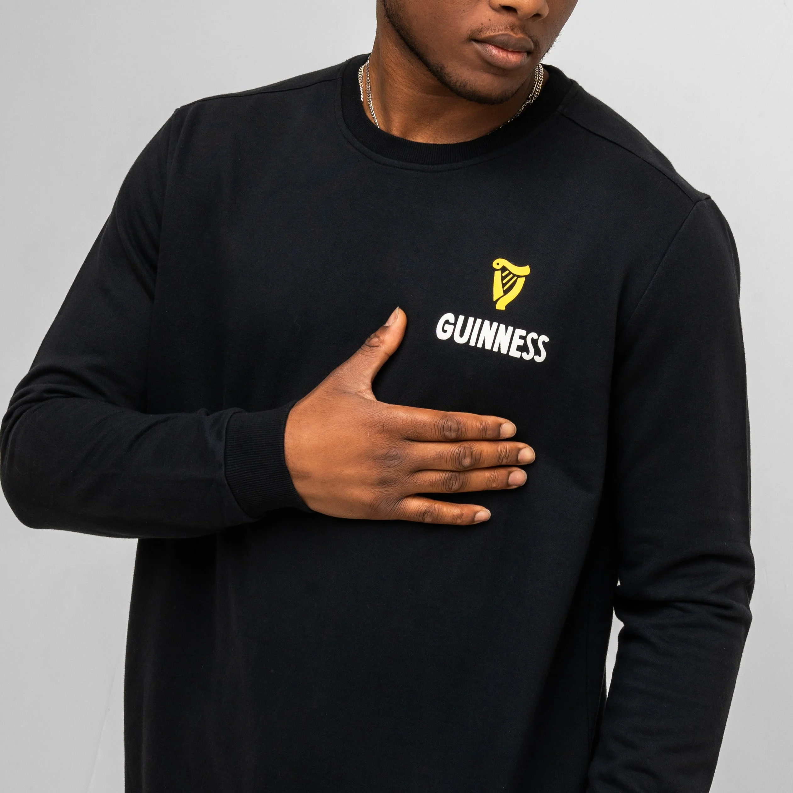 Guinness Summer Collection Lovely Day Sweatshirt - Black - Image 4