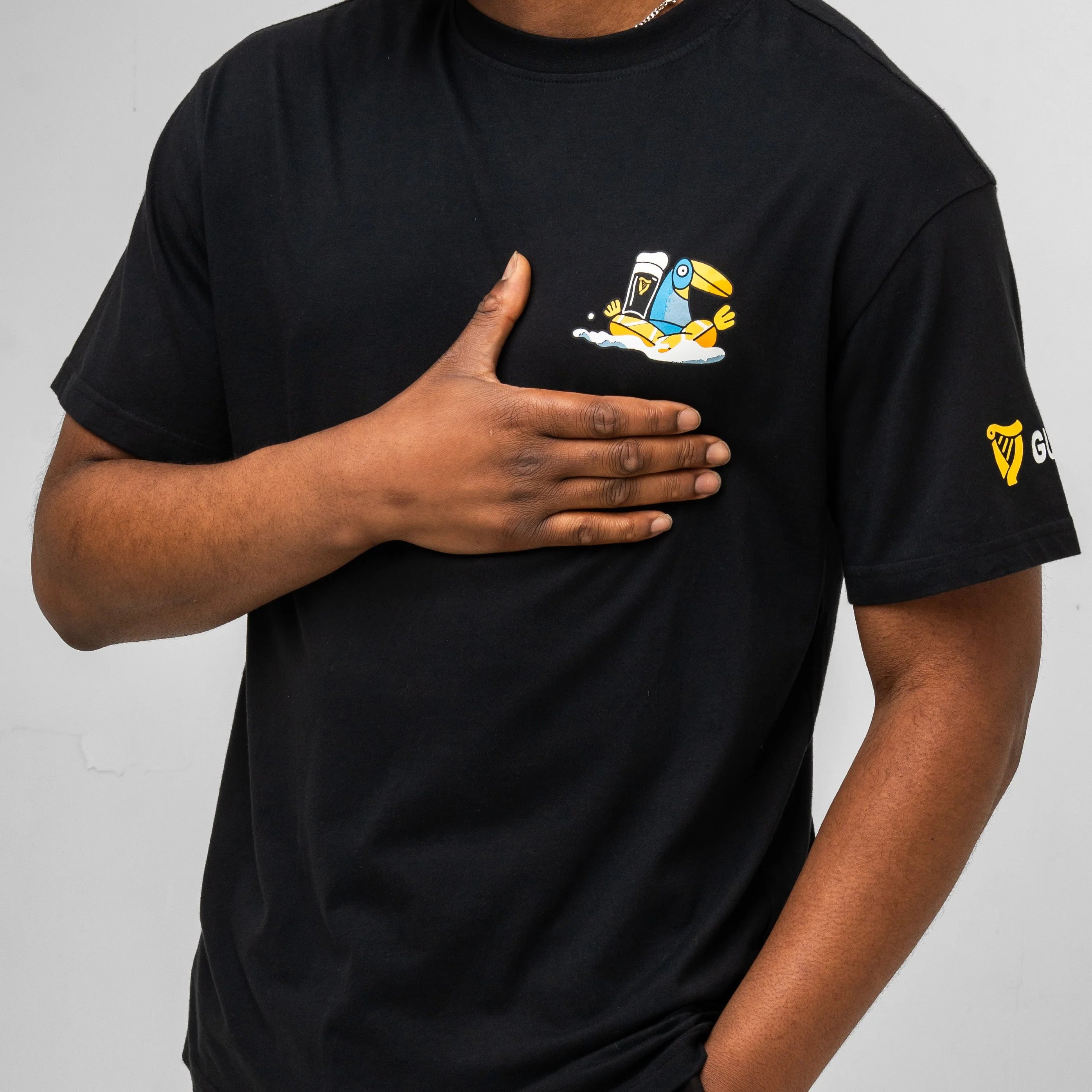 Guinness Summer Collection Oversized Tee - Black - Image 5