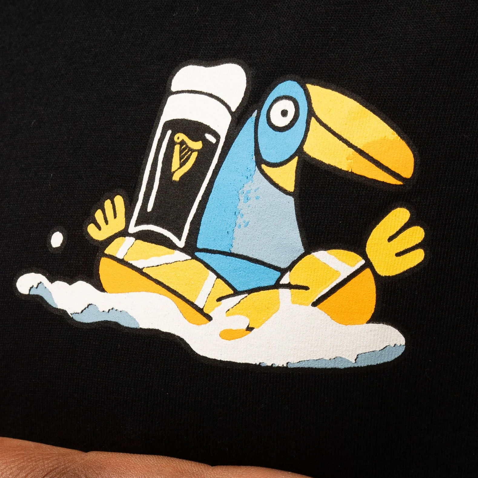 Guinness Summer Collection Oversized Tee - Black - Image 7