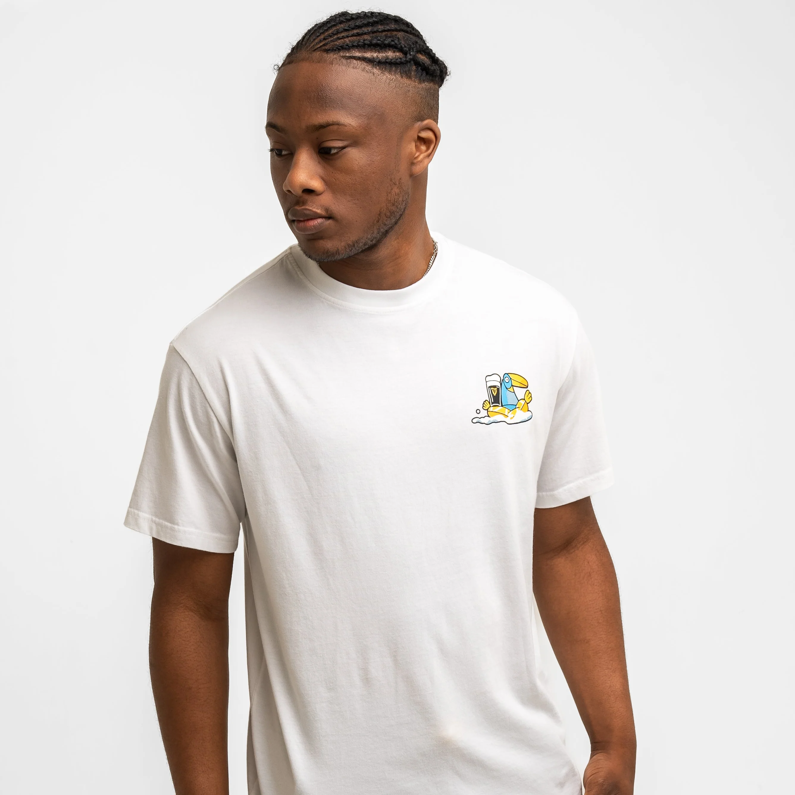 Guinness Summer Collection Oversized Tee - White - Image 3