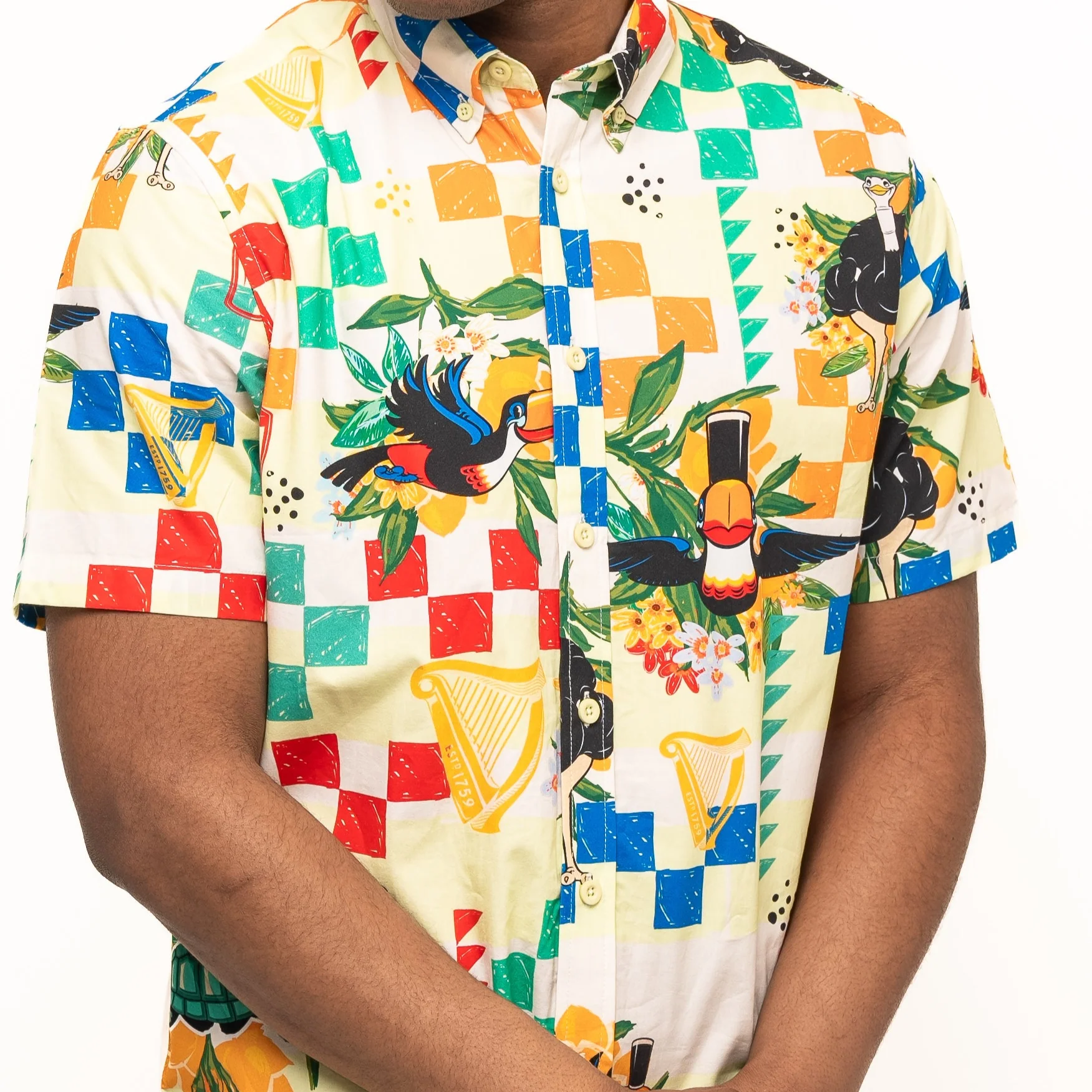 Guinness Toucan Beach Shirt - Image 7